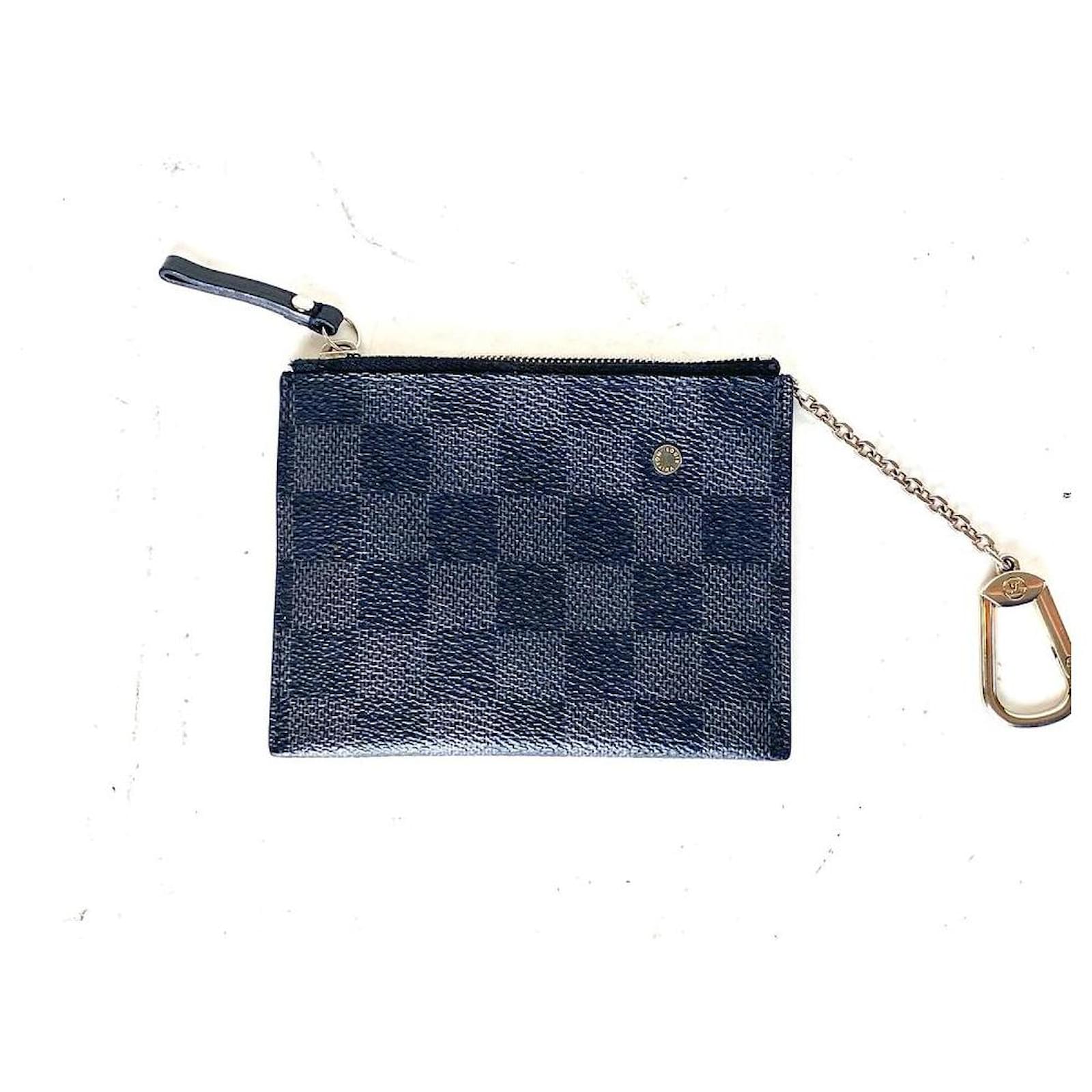Louis Vuitton Ultra Rare Damier Graphite XL Key Pouch Cles Keychain Change  2l629 ref.291632 - Joli Closet