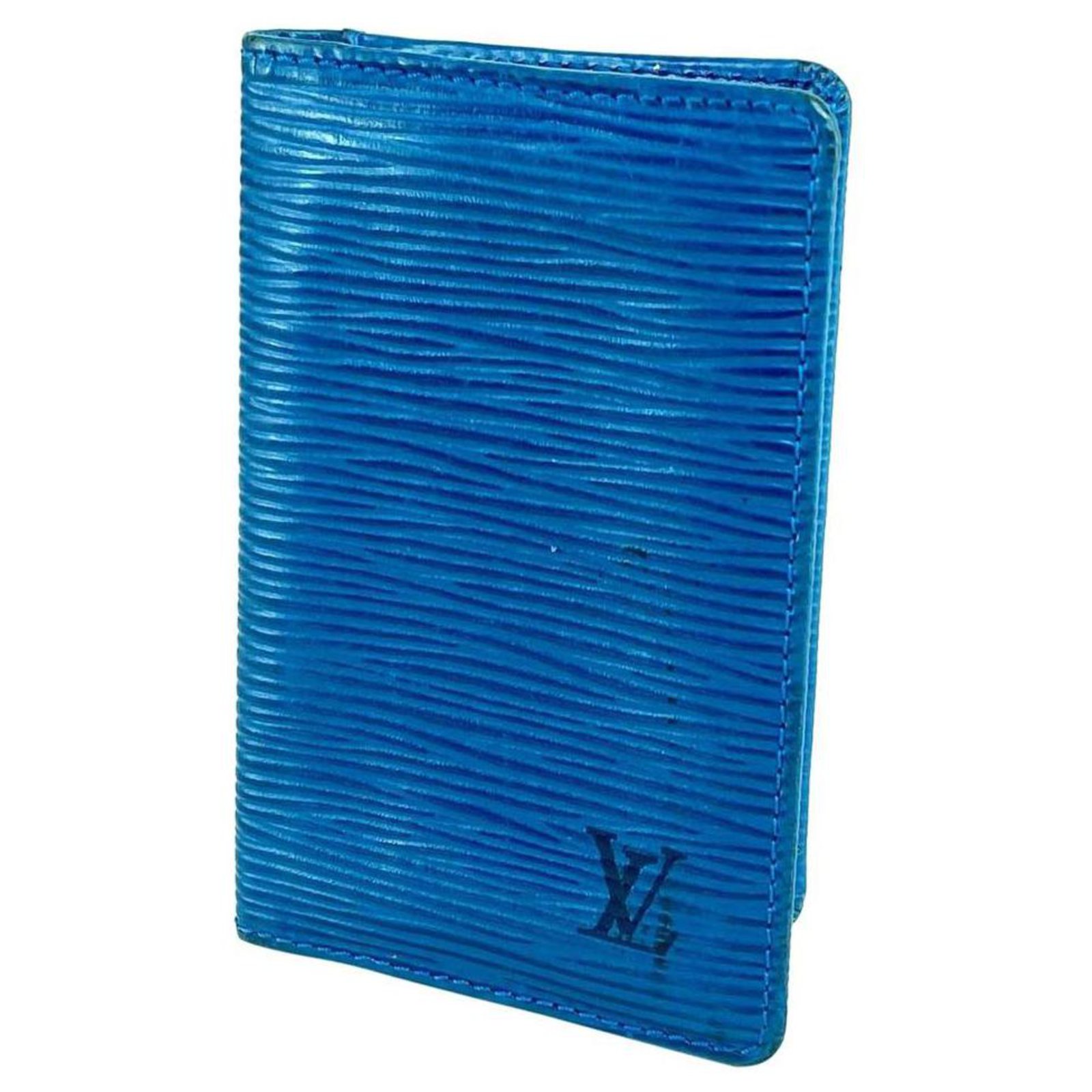 Louis Vuitton Blue Epi Toledo Card Case Holder 15LVA615 ref.291643 - Joli  Closet