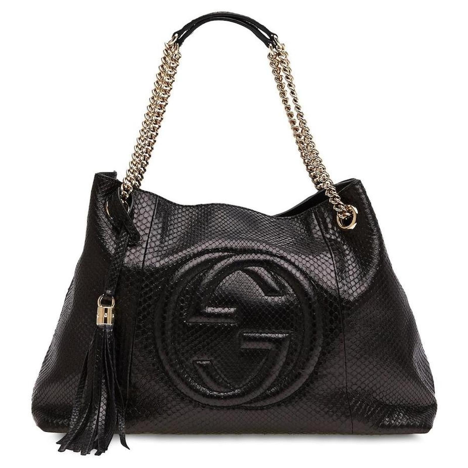 gucci soho chain tote