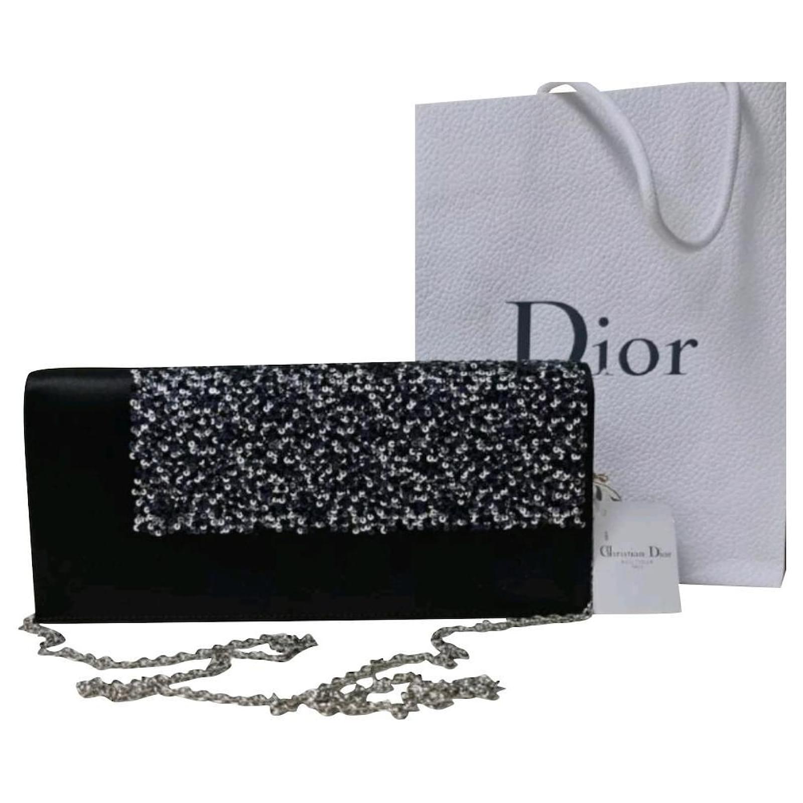 dior sequin bolsa