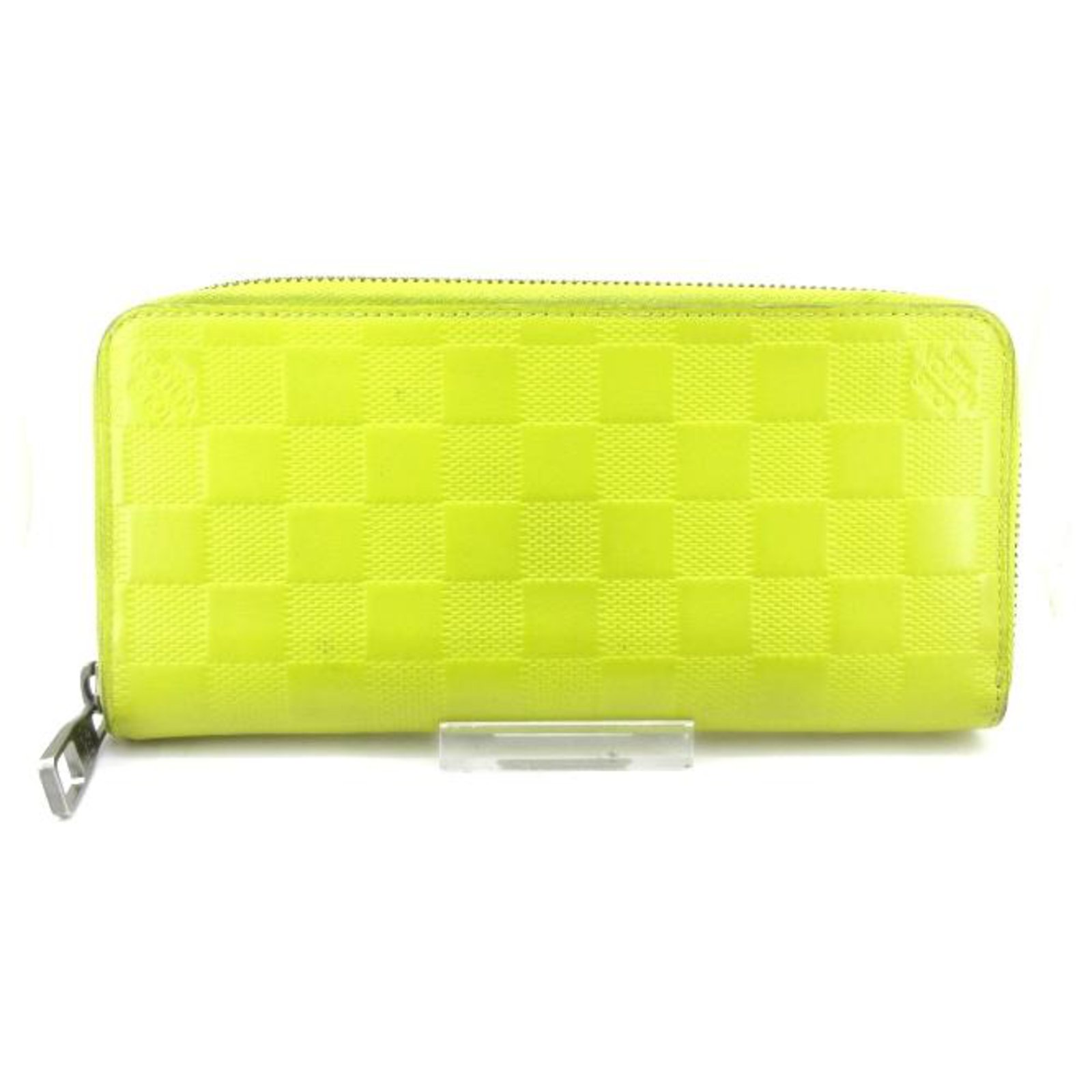Zippy patent leather wallet Louis Vuitton Green in Patent leather - 34167261
