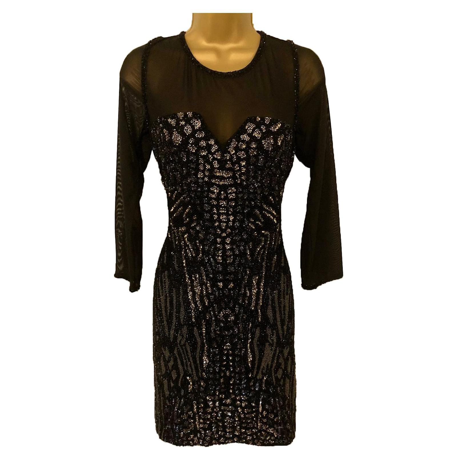 All Saints Dresses Black Synthetic ref.JC293200 (Sold) - Joli Closet All Saints Dresses Black Synthetic ref.JC293200 (Sold) - Joli Closet