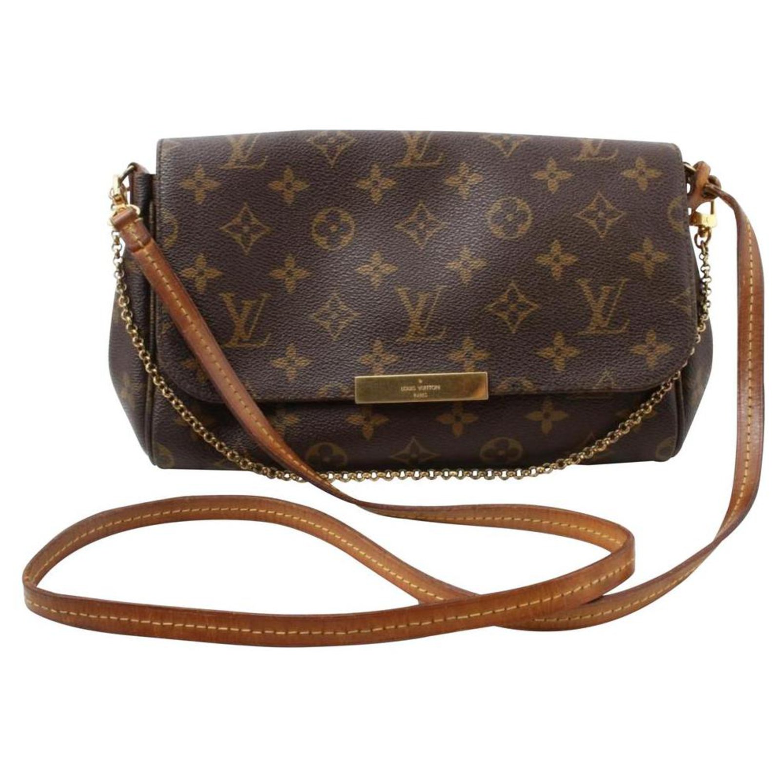 Louis Vuitton Monogram One Handle Flap Bag  Brown Satchels Handbags   LOU189449  The RealReal