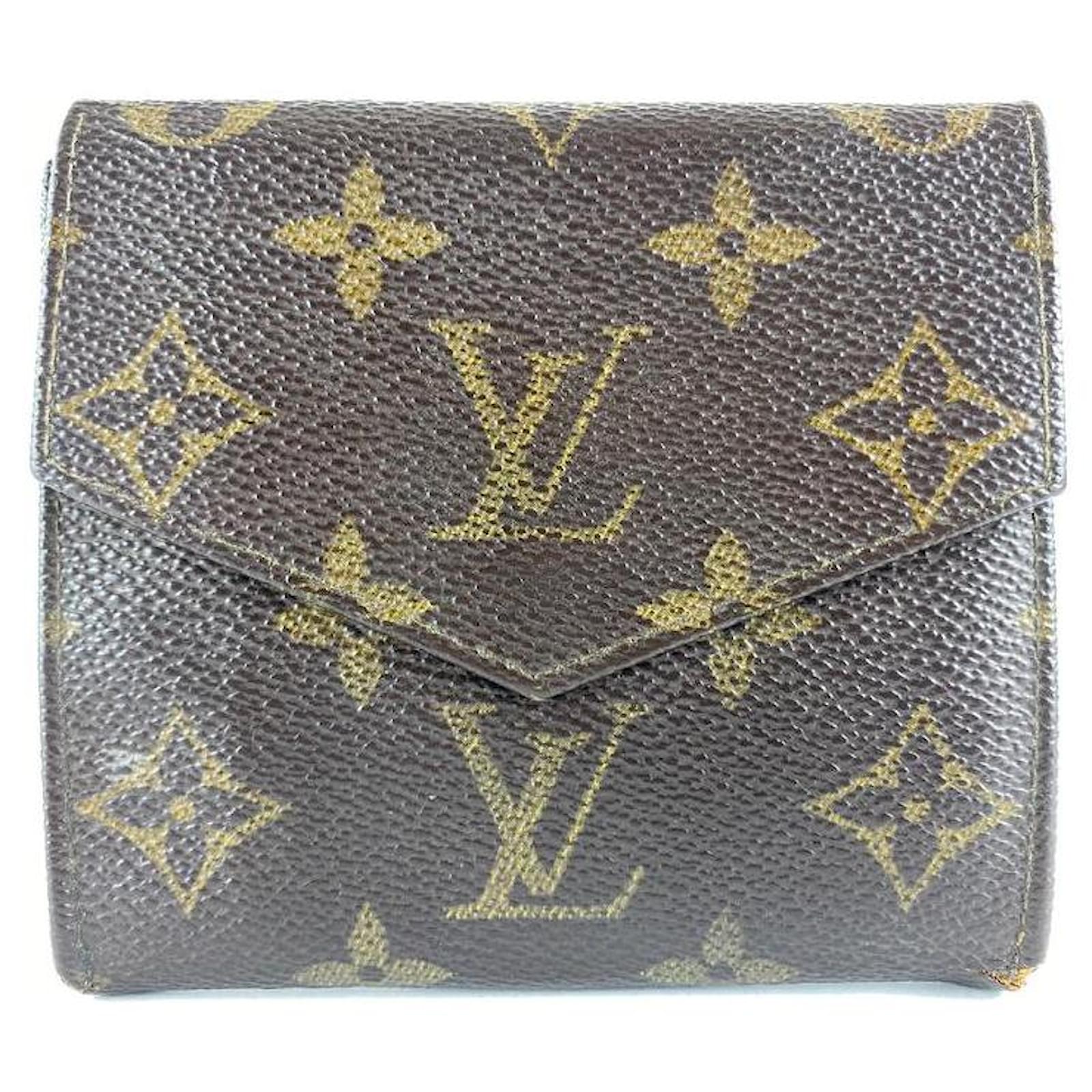 Louis Vuitton Portafoglio compatto Elise con monogramma 12lvs128 Pelle  ref.293815 - Joli Closet