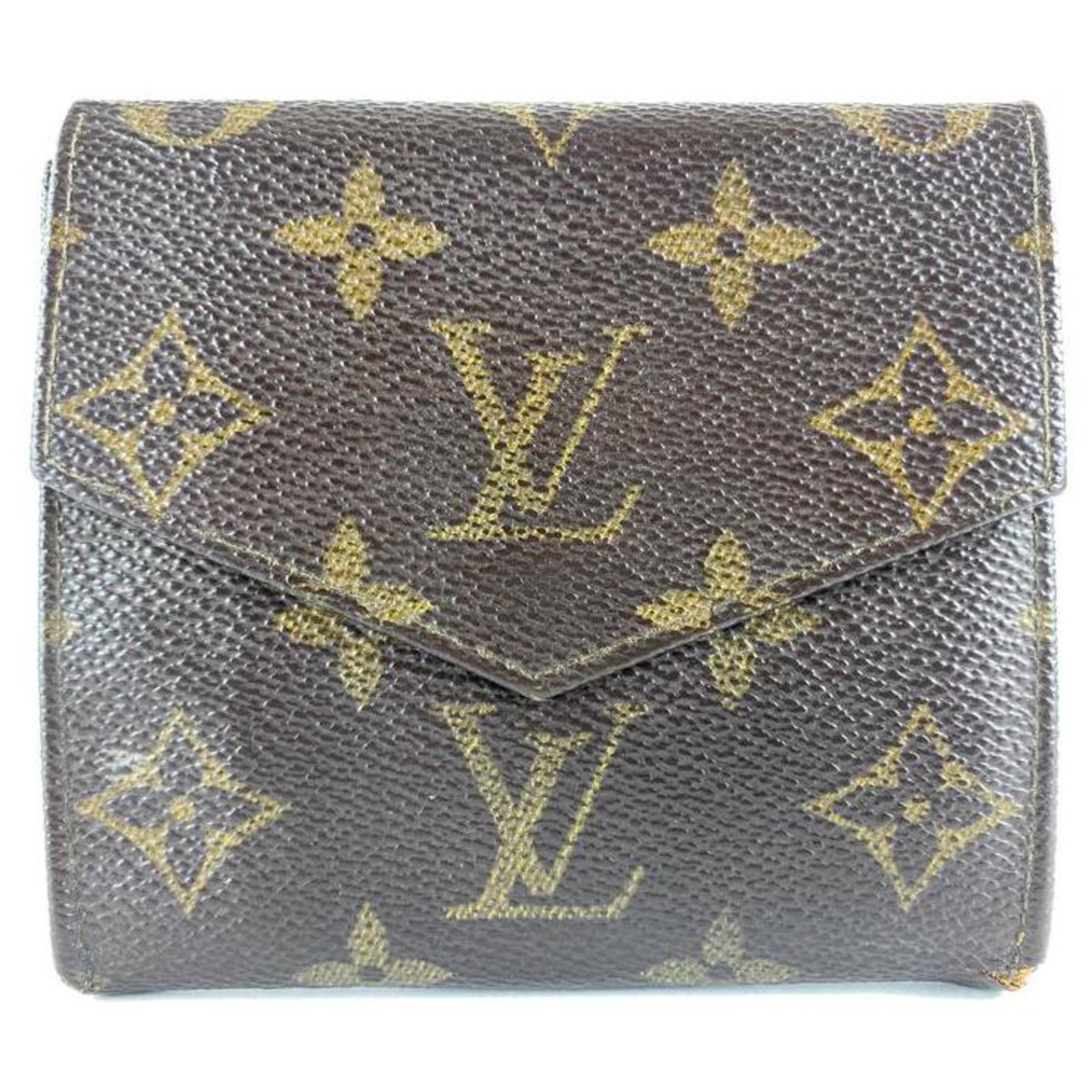 Louis Vuitton Monogram Elise Compact Wallet 0LV118 For Sale at