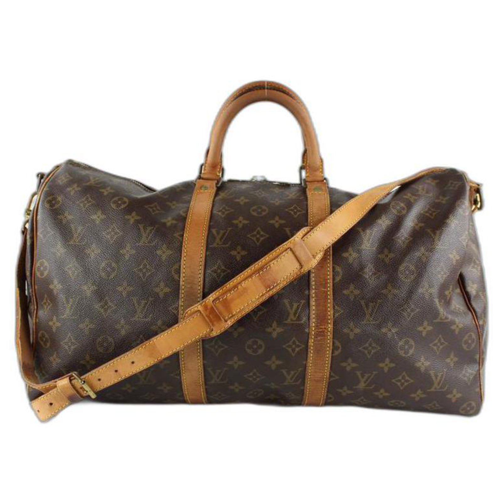 Louis Vuitton Monogram Keepall Bandouliere 50 Duffle Bag with Strap14lvs129  Leather ref.293827 - Joli Closet