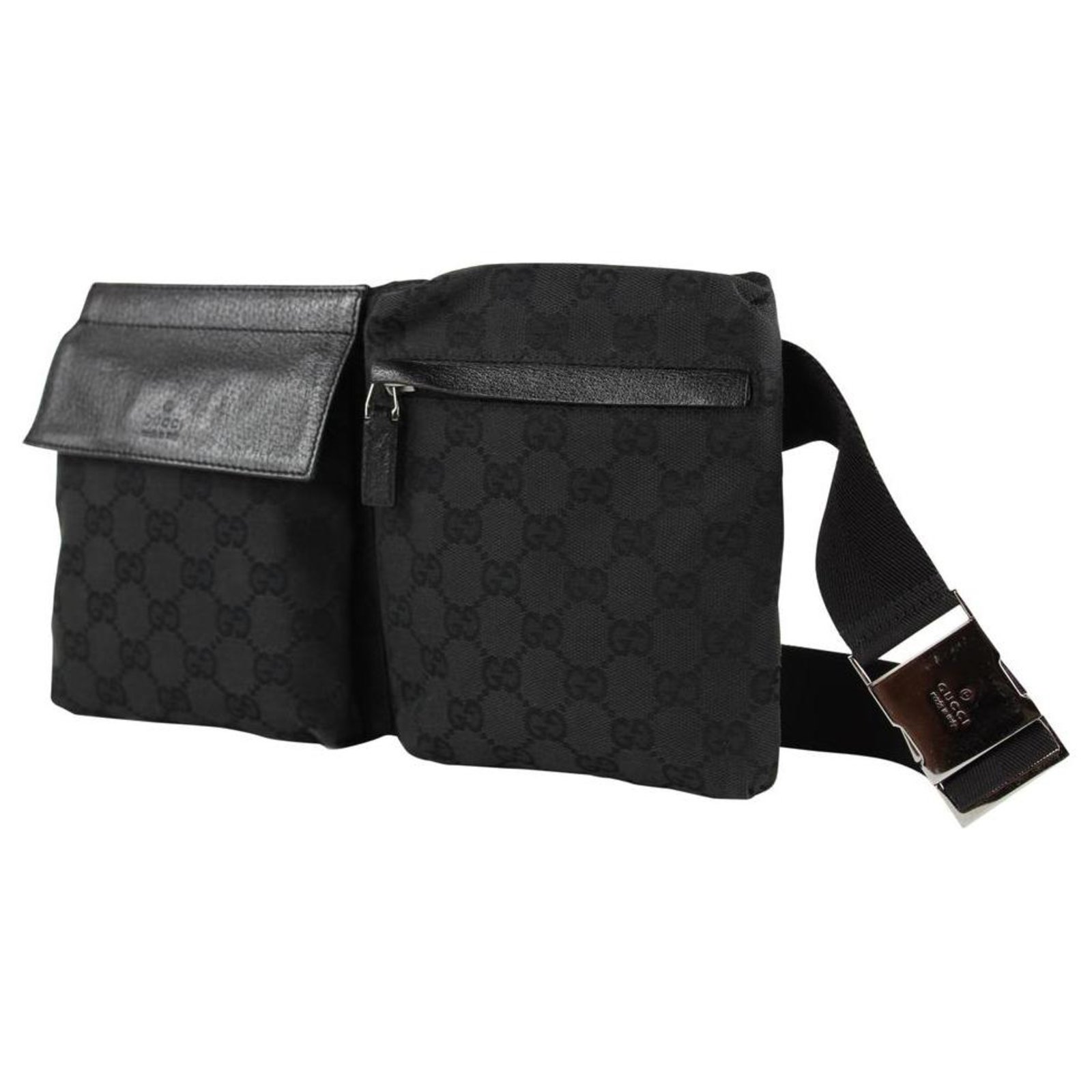 Italian Leather Belt Bag, Monogrammed Fanny Pack