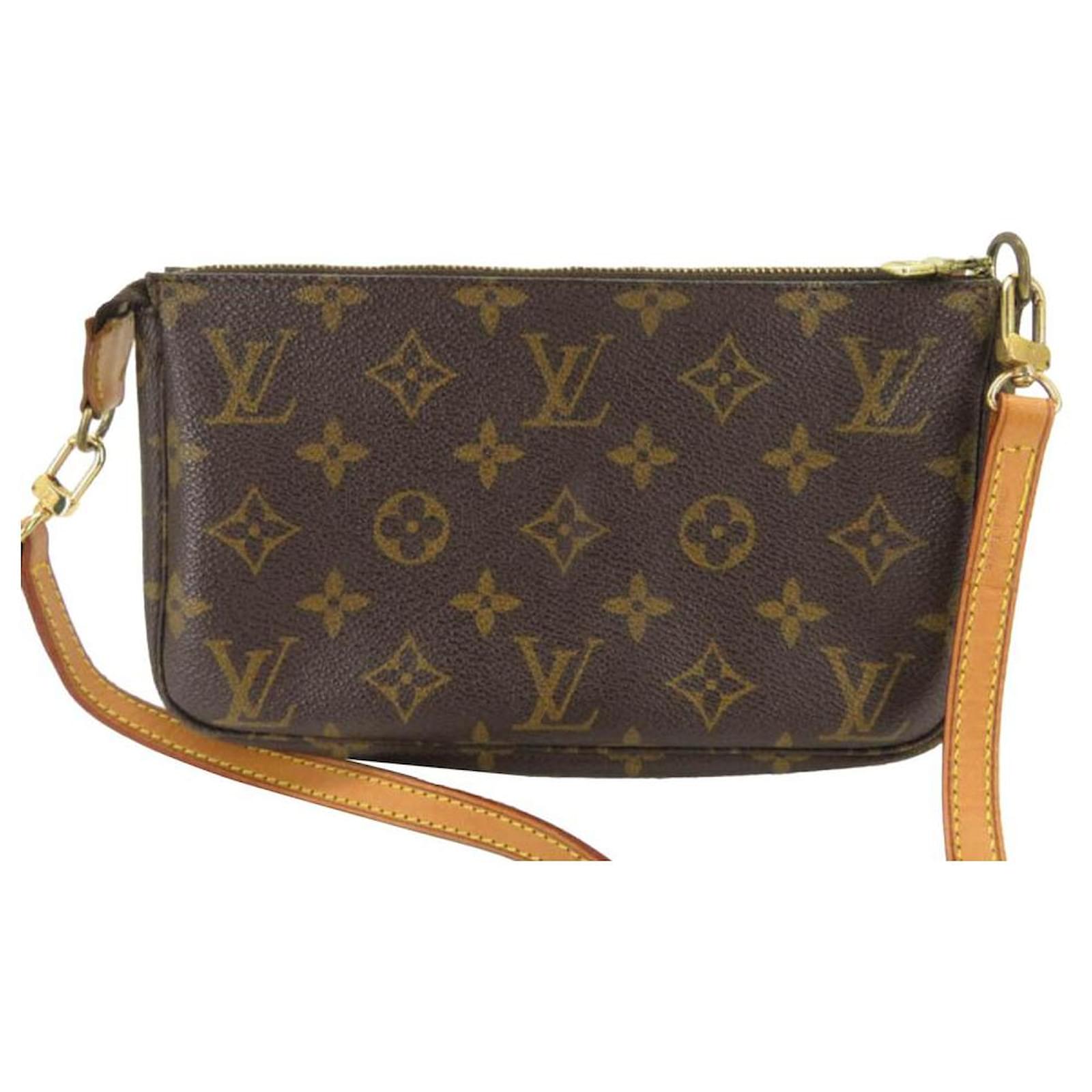 Louis Vuitton Accesorios de bolsillo con monograma y bolso con correa larga  Accesorios Cuero ref.293937 - Joli Closet