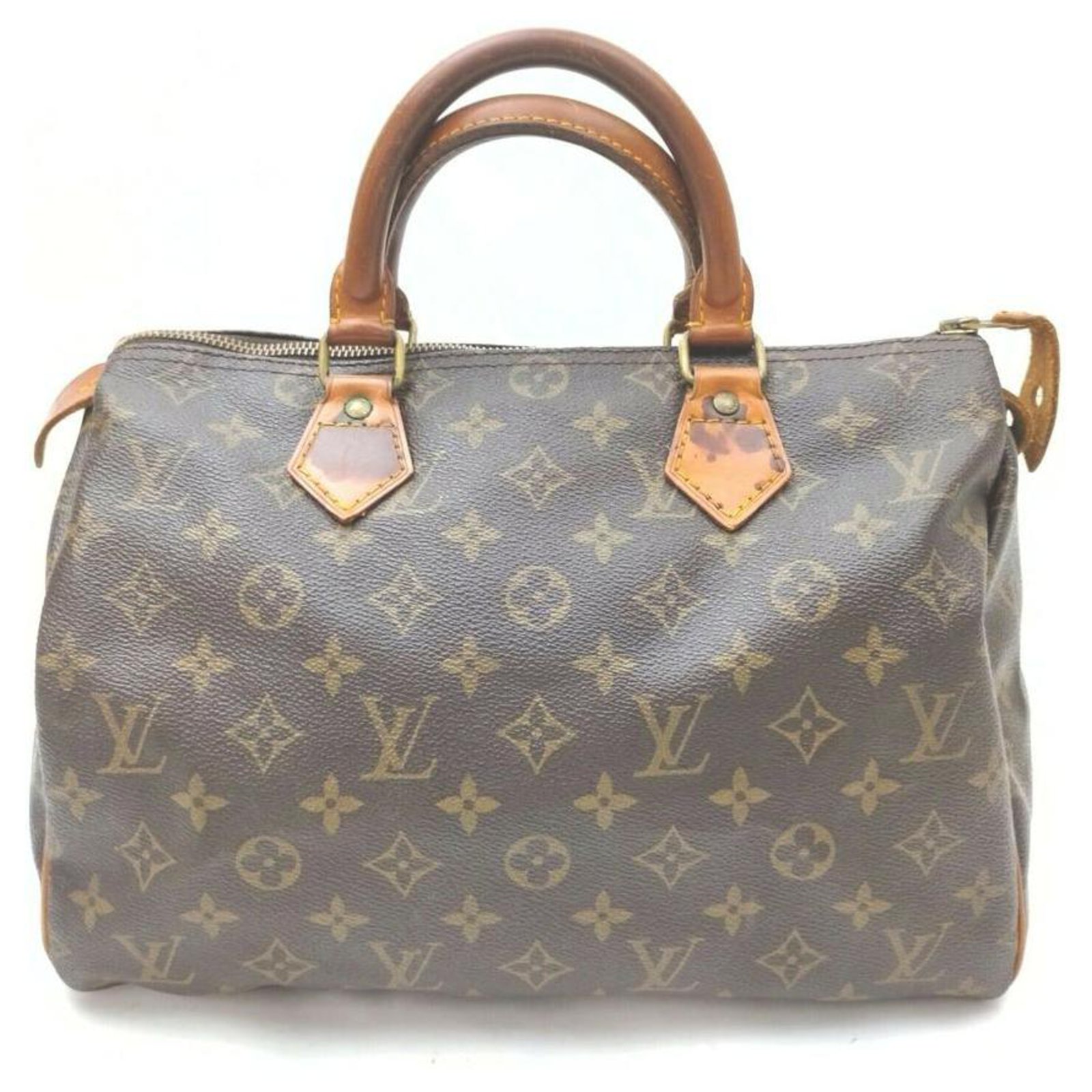 Louis Vuitton Monogram Speedy 30 Boston Bag