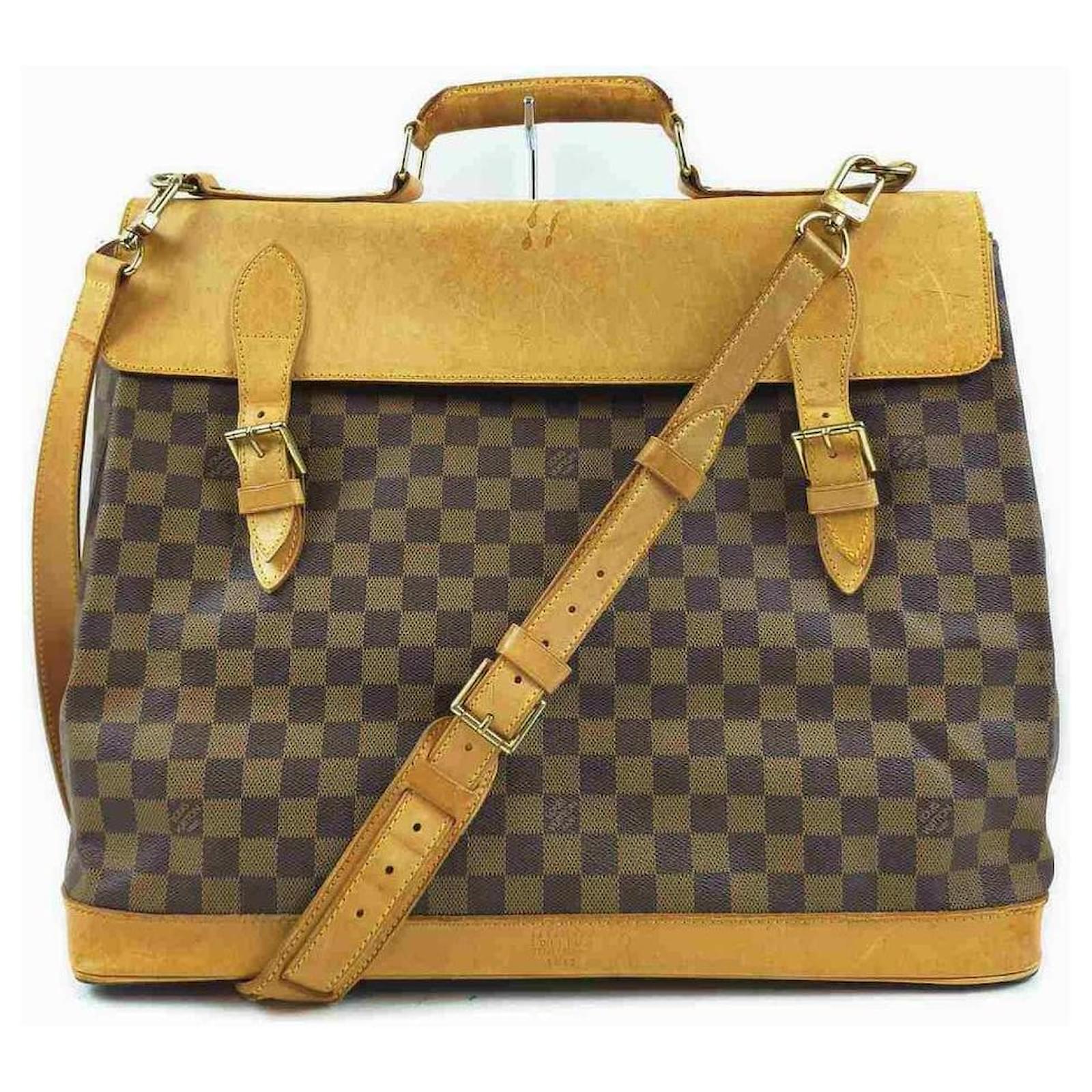 louis vuitton damier ebene strap