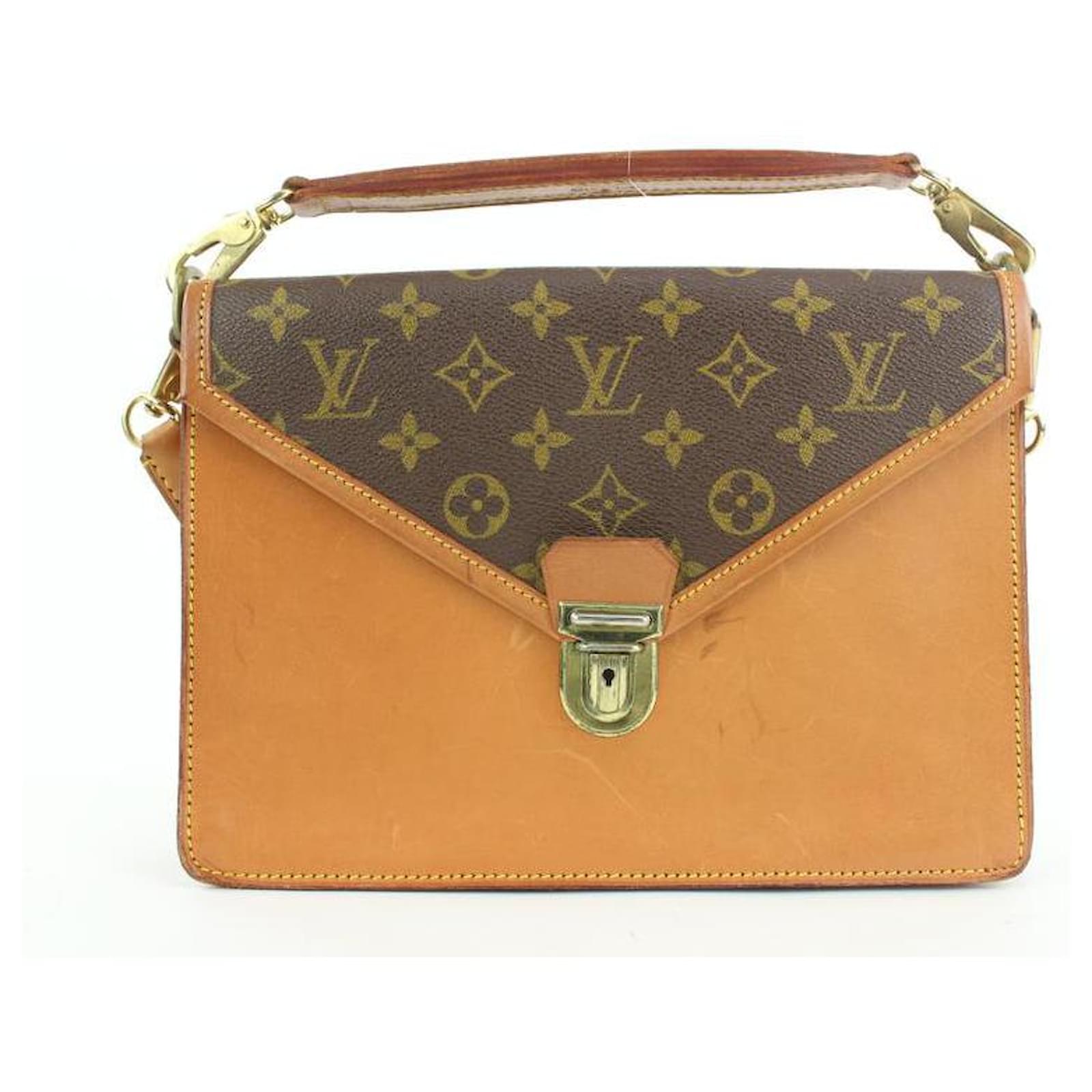 Louis Vuitton Bolso cruzado con solapa y monograma Sac Biface Cuero  ref.294221 - Joli Closet