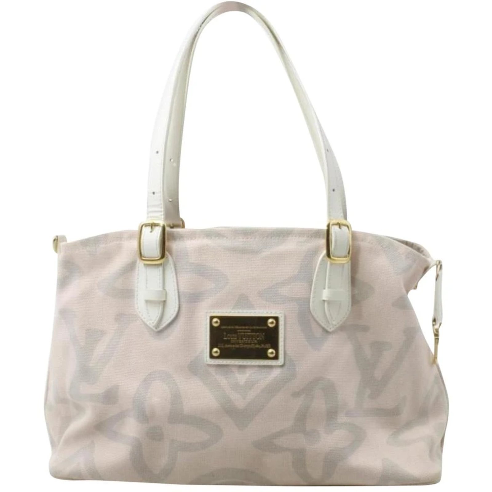 Louis Vuitton Limited Edition Beige Tahitienne Cabas Bag