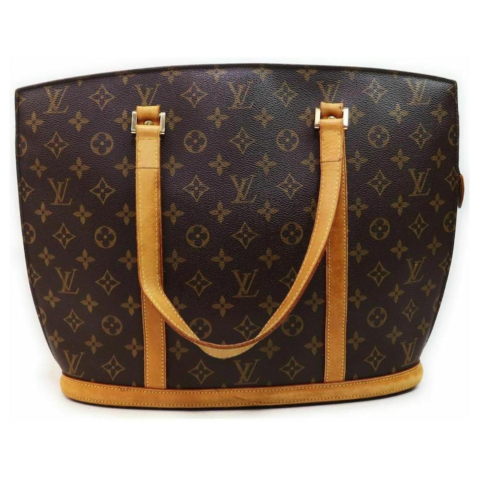 Louis Vuitton Cabas à glissière Monogram Babylone Cuir ref.294334 - Joli  Closet