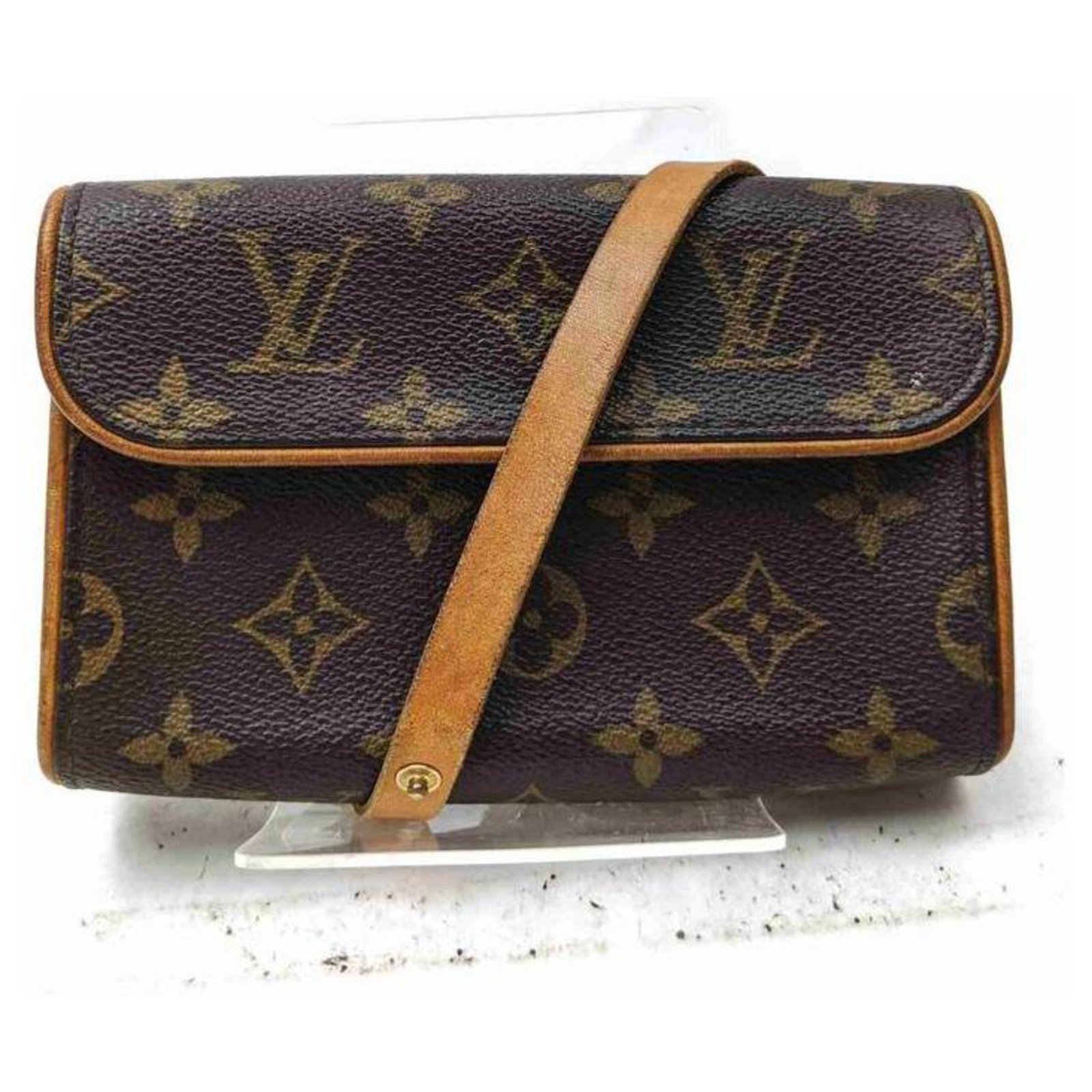 Louis Vuitton Pochette Florentine Bum bag Monogram with Strap