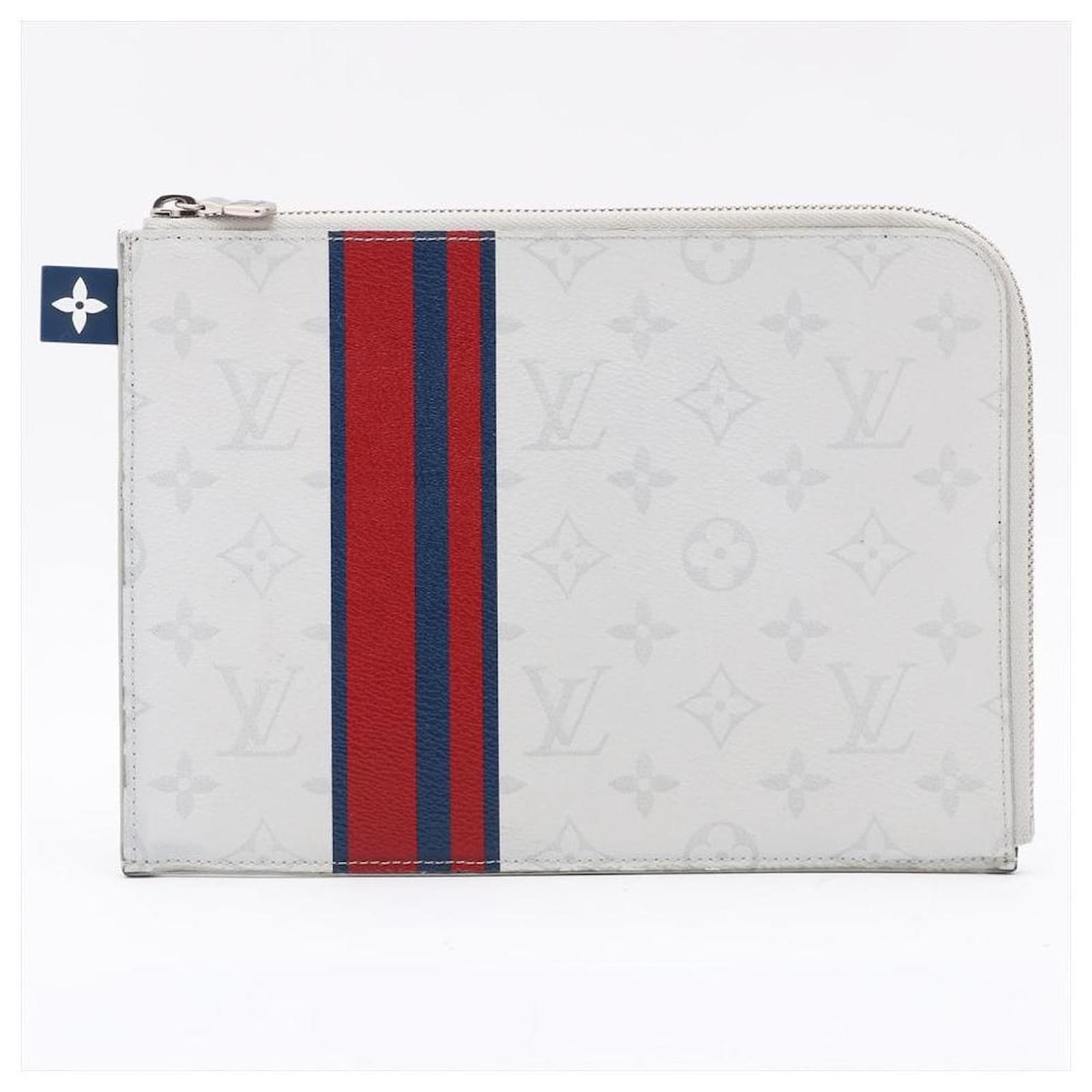 Louis Vuitton Pochette Jour PM avec monogramme blanc Antarctica Cuir  ref.294430 - Joli Closet