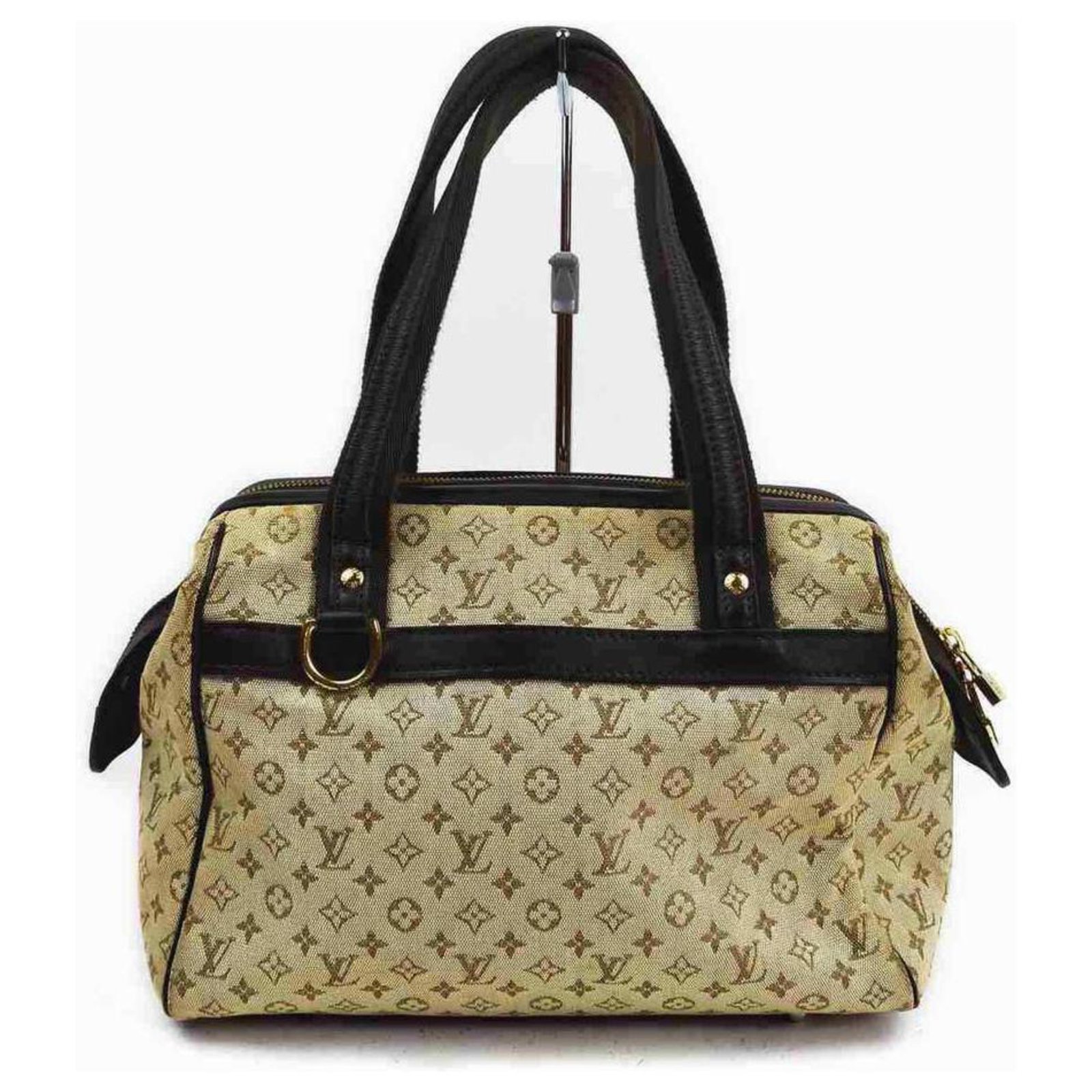 Louis Vuitton Khaki Monogram Mini Lin Josephine, Luxury, Bags