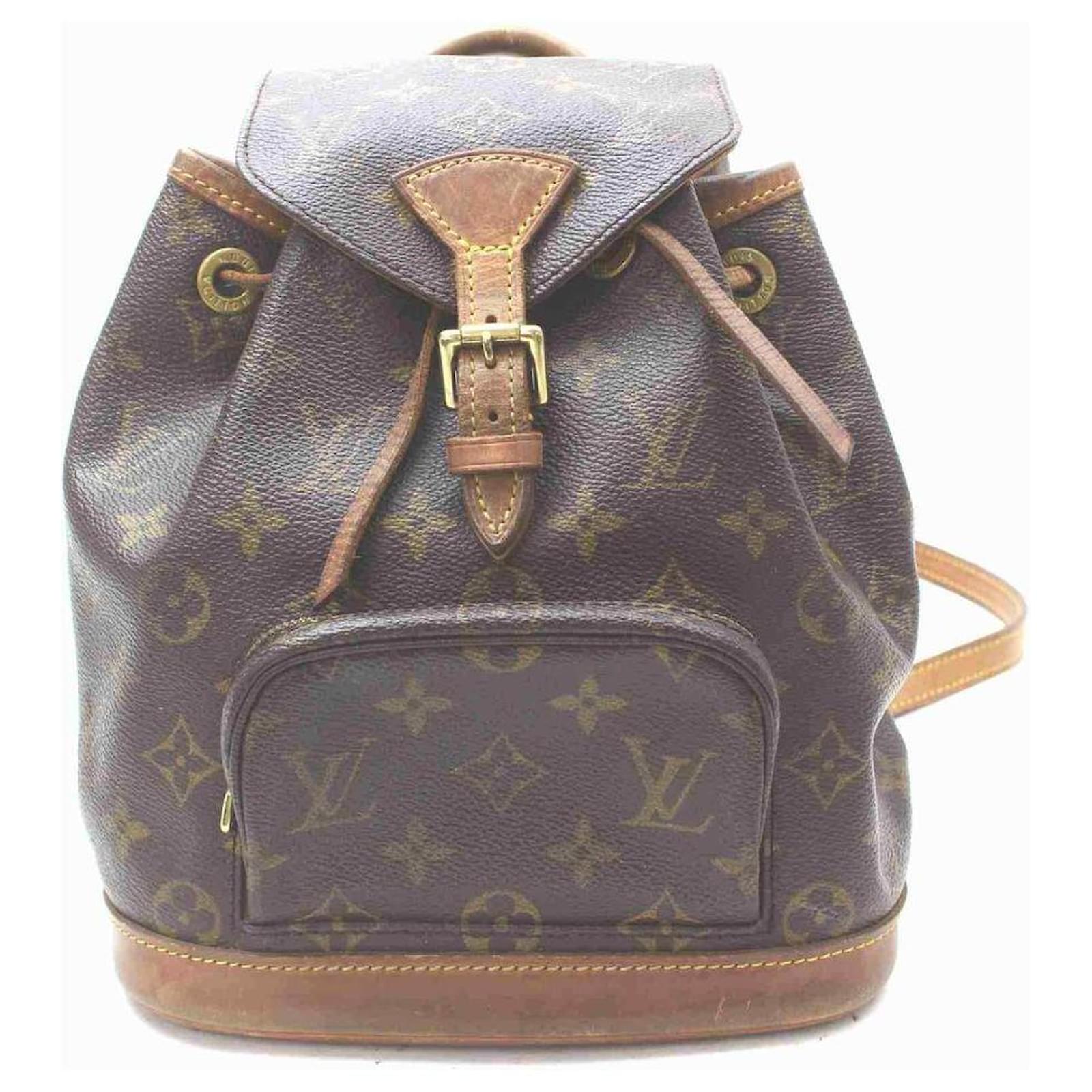 Louis Vuitton Zaino Monogram Mini Moyen Montsouris PM Pelle ref.294483 -  Joli Closet