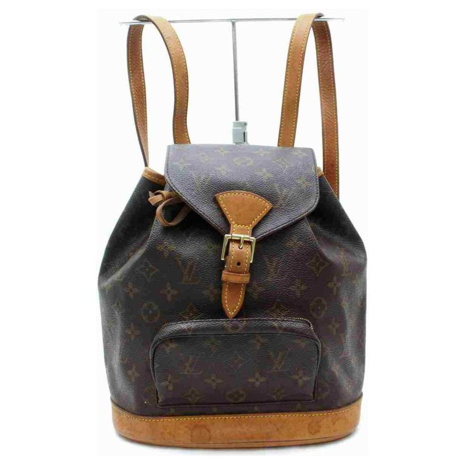 Louis Vuitton Monogram Montsouris MM Mini Backpack Leather ref.294692 -  Joli Closet