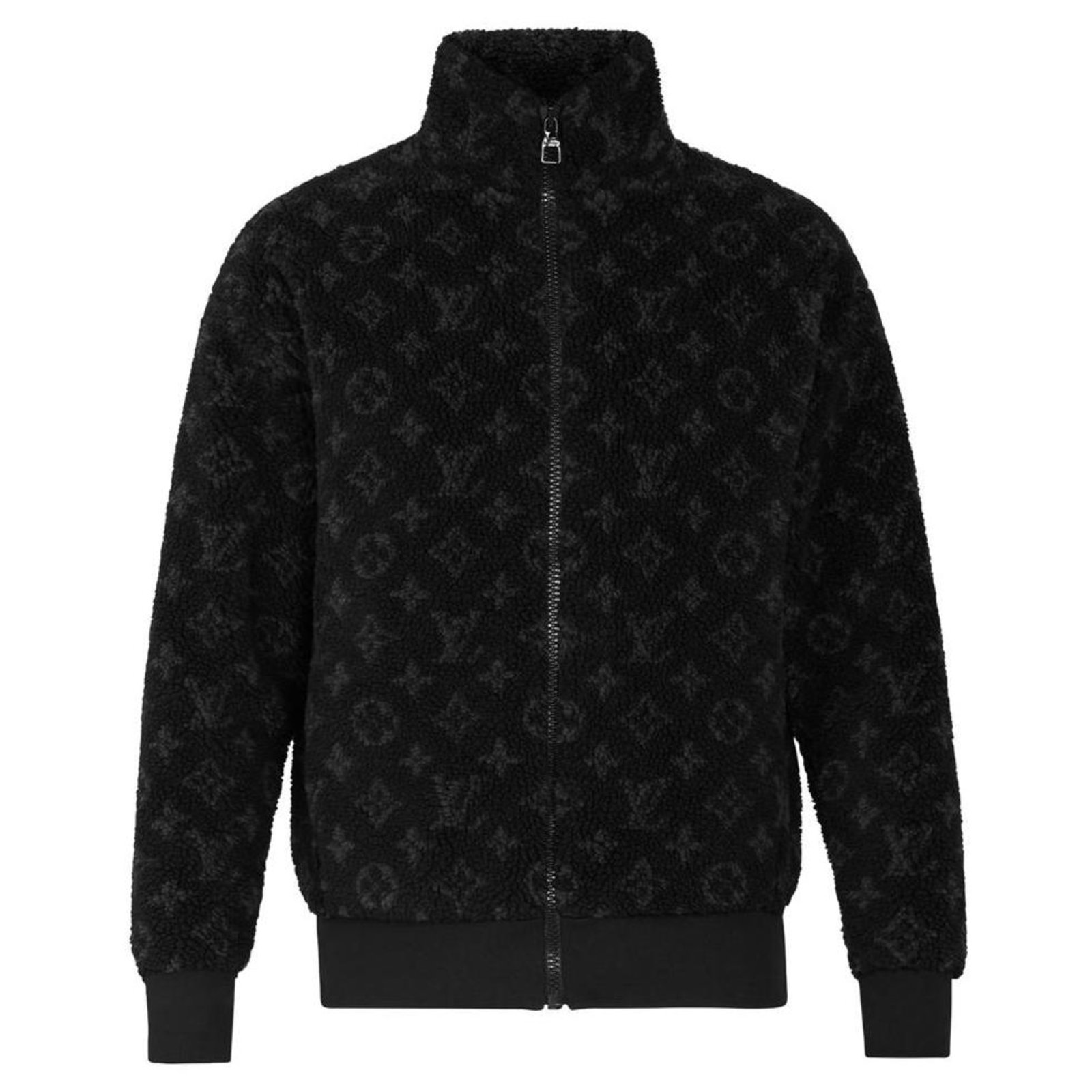 Louis Vuitton - Oversized Monogram Teddy Bomber Jacket - Black - Women - Size: 36 - Luxury