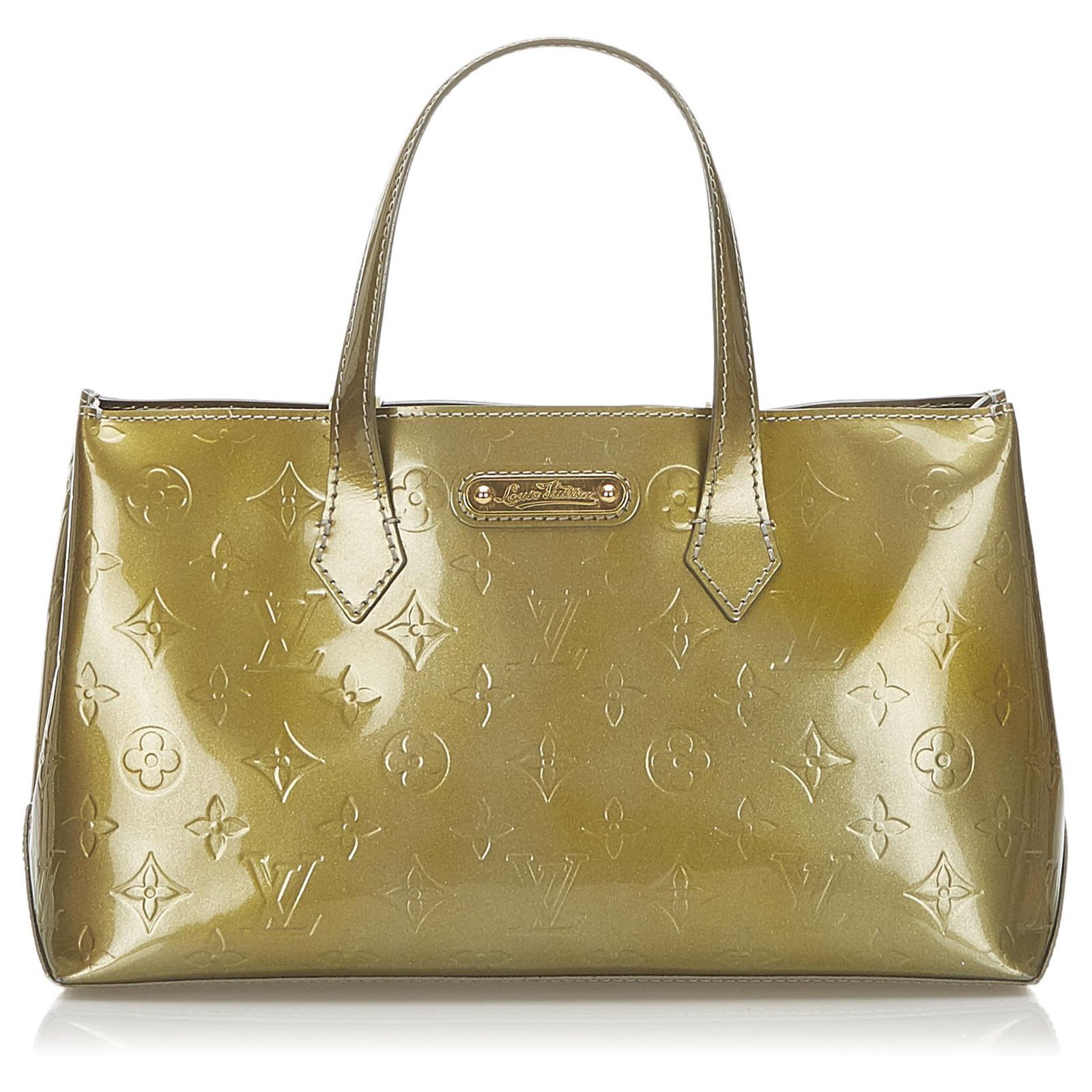 Louis Vuitton Wilshire Pm Patent Leather Bag