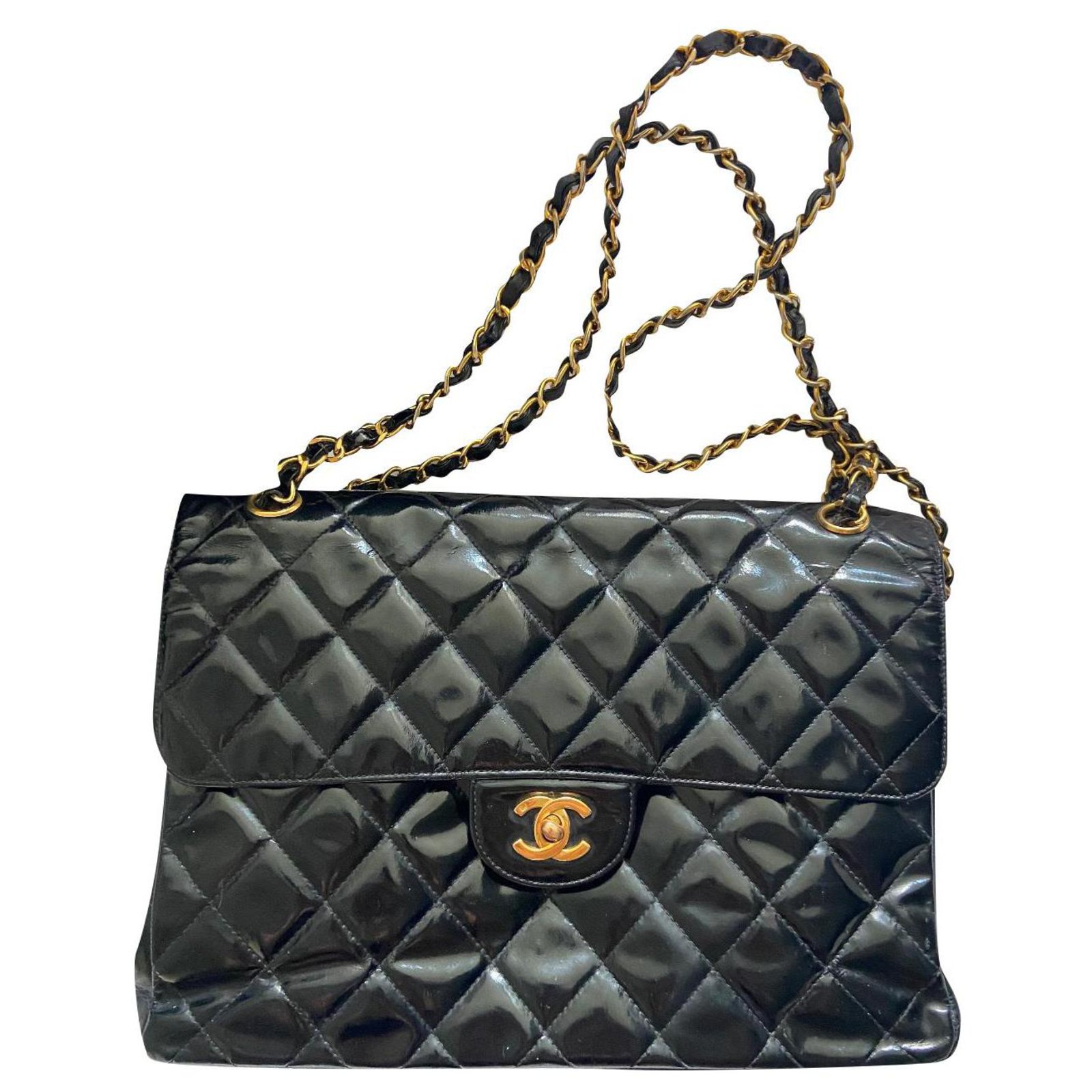 Chanel Timeless Double Flap Calf Black
