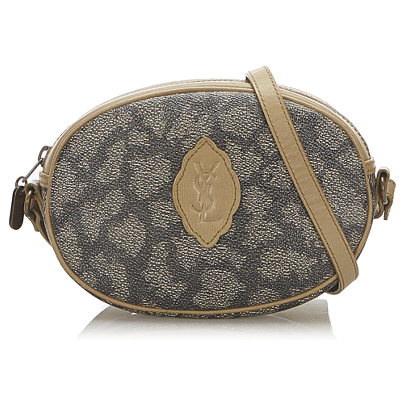 ysl grey snakeskin bag