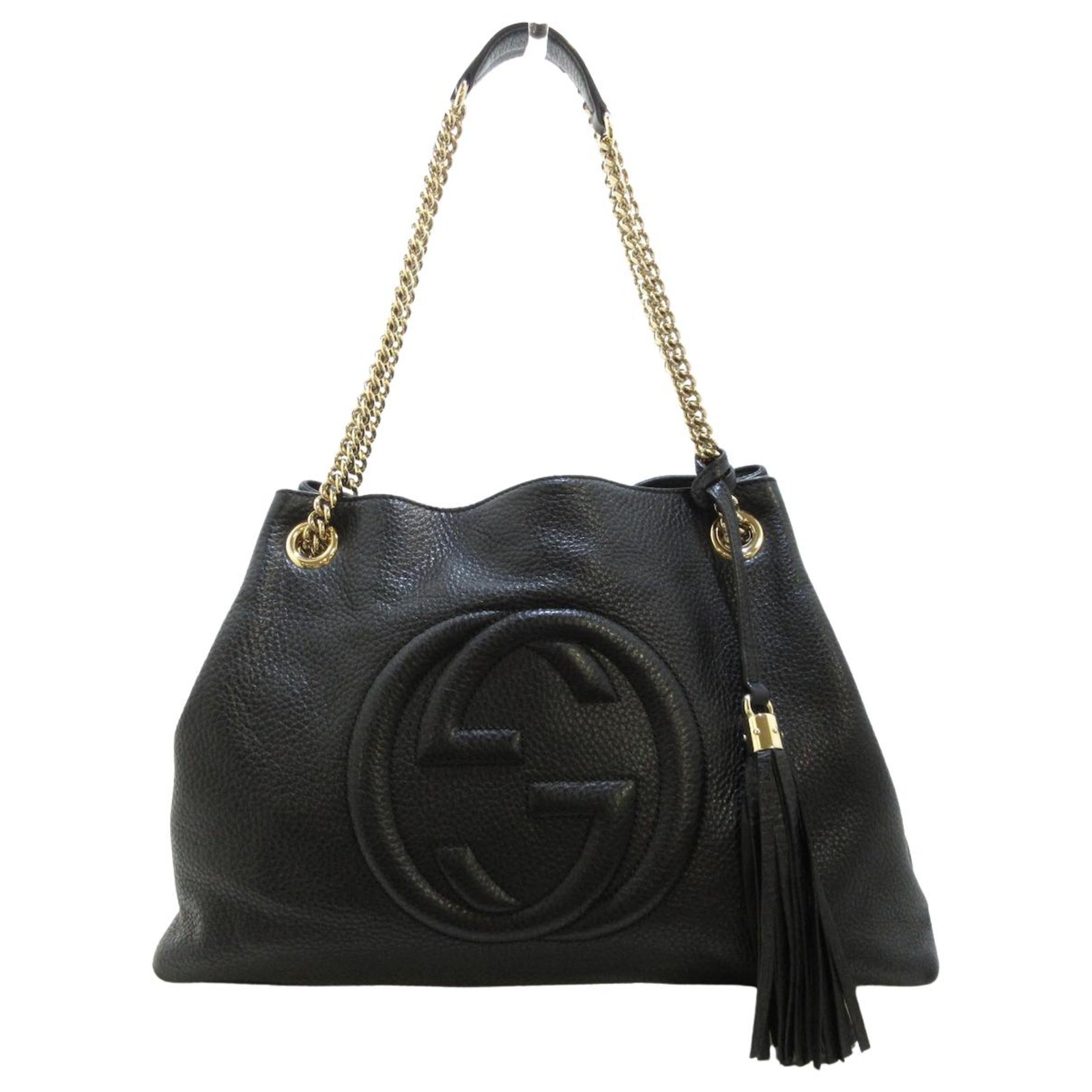 gucci soho black tote