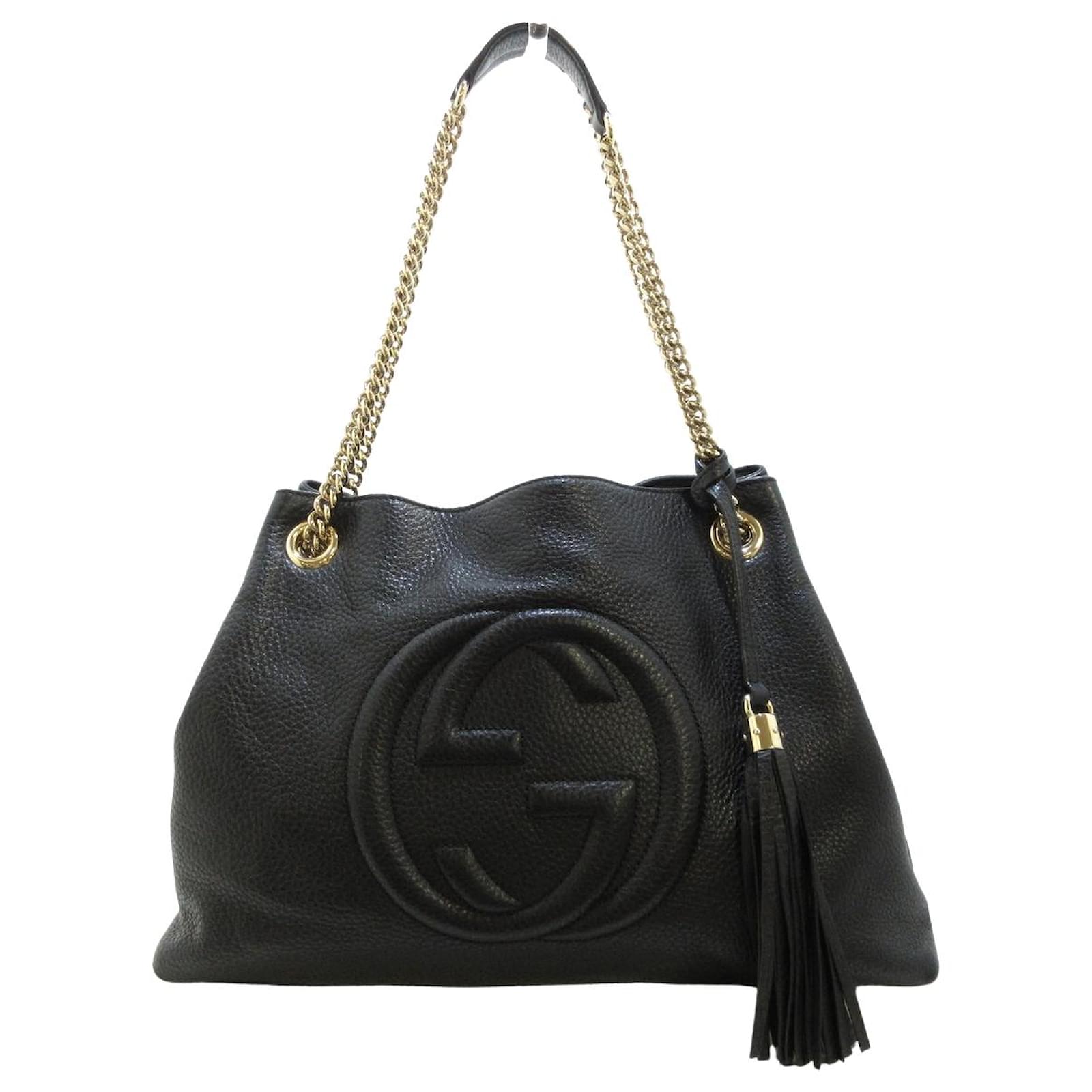 Gucci Soho Nero Pelle ref.297225 - Joli Closet