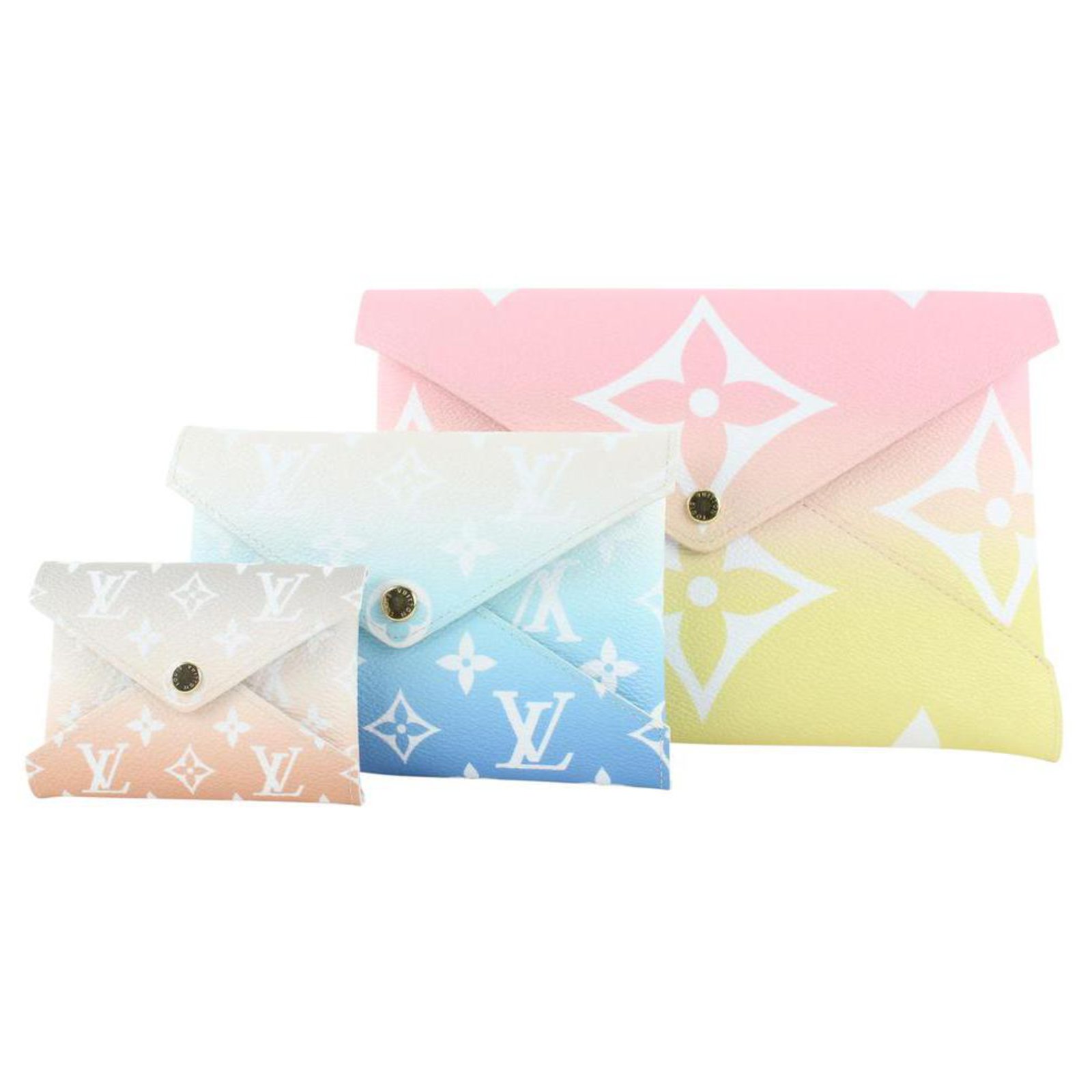 Louis Vuitton Monogram 'By The Pool' Trio Pouch - Clutches