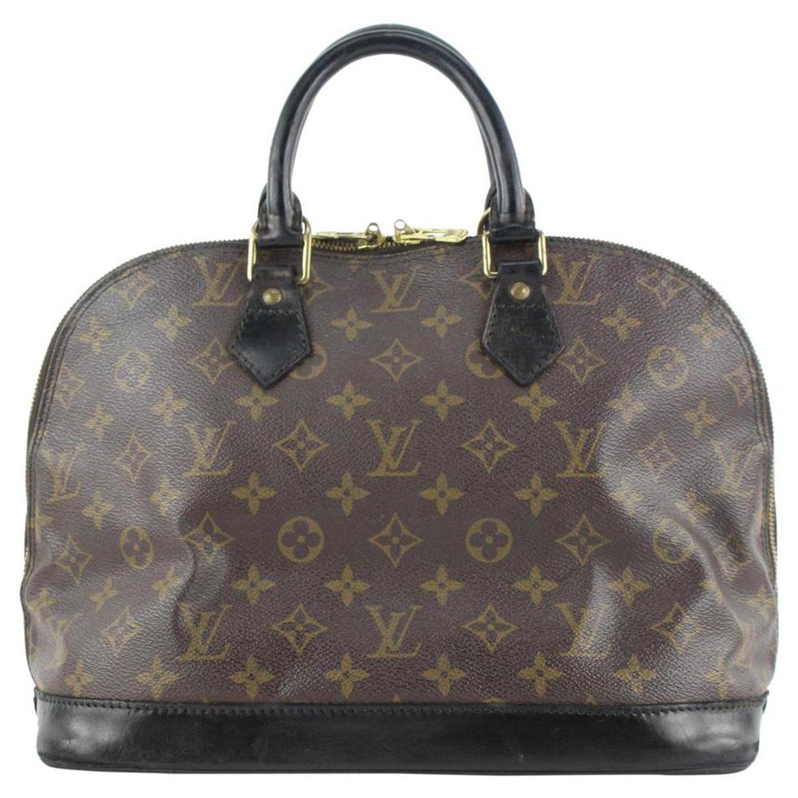 Louis Vuitton Monogram Alma PM Bowler Bag Leather ref.297481
