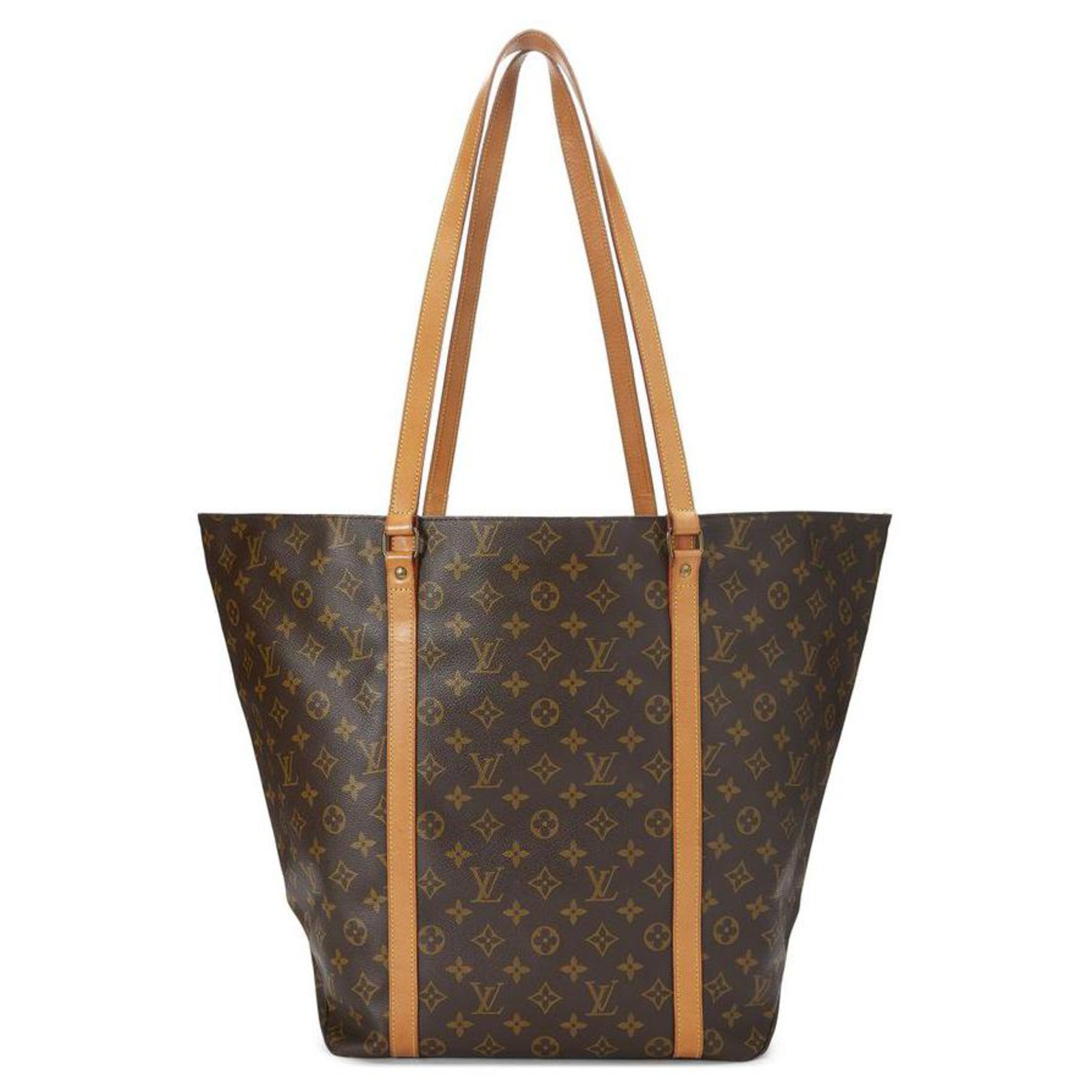 Louis Vuitton XL Monogram Sac Shopping GM Tote bag Leather ref.297569 -  Joli Closet
