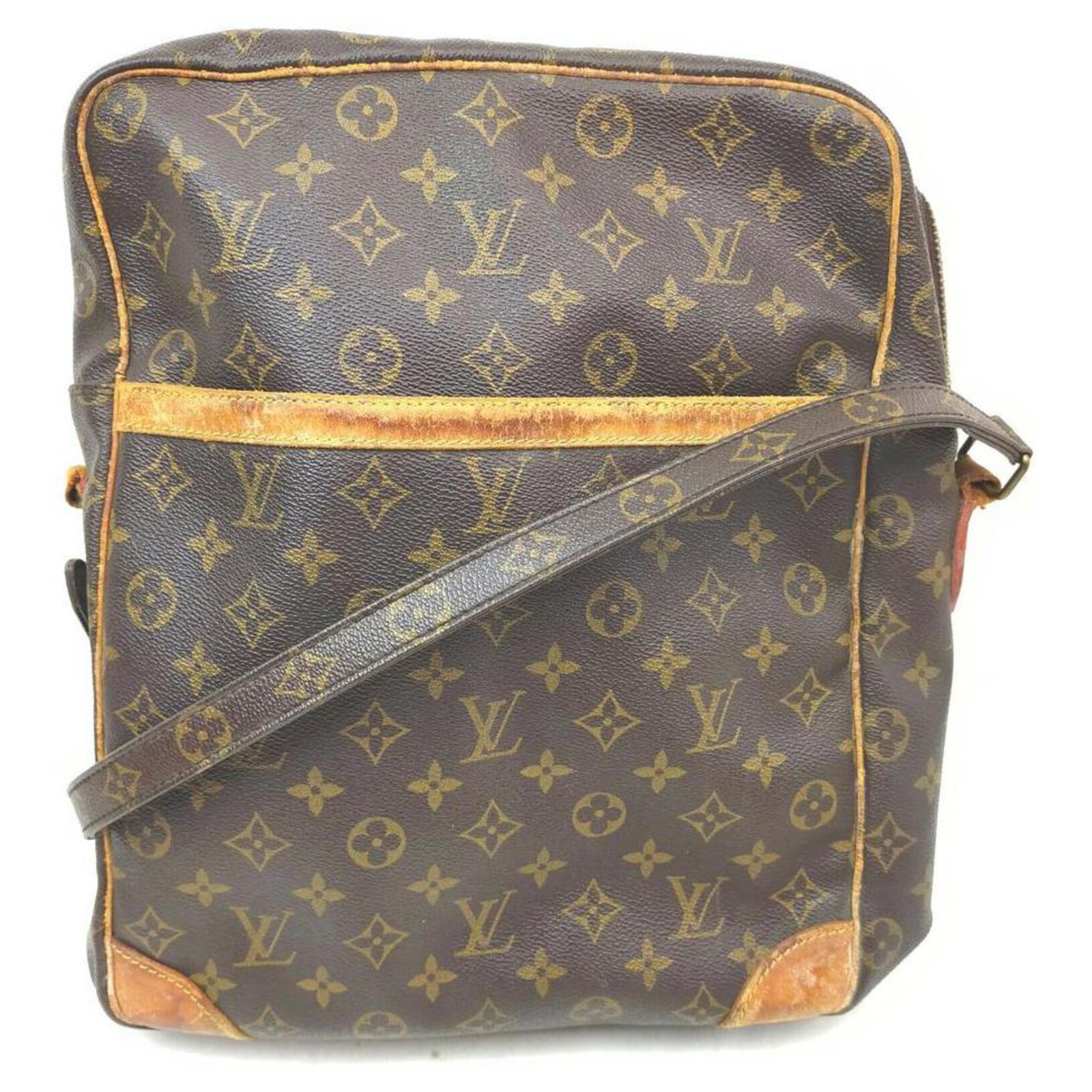 LOUIS VUITTON Monogram Bandouliere Shoulder Strap XL Black 205652