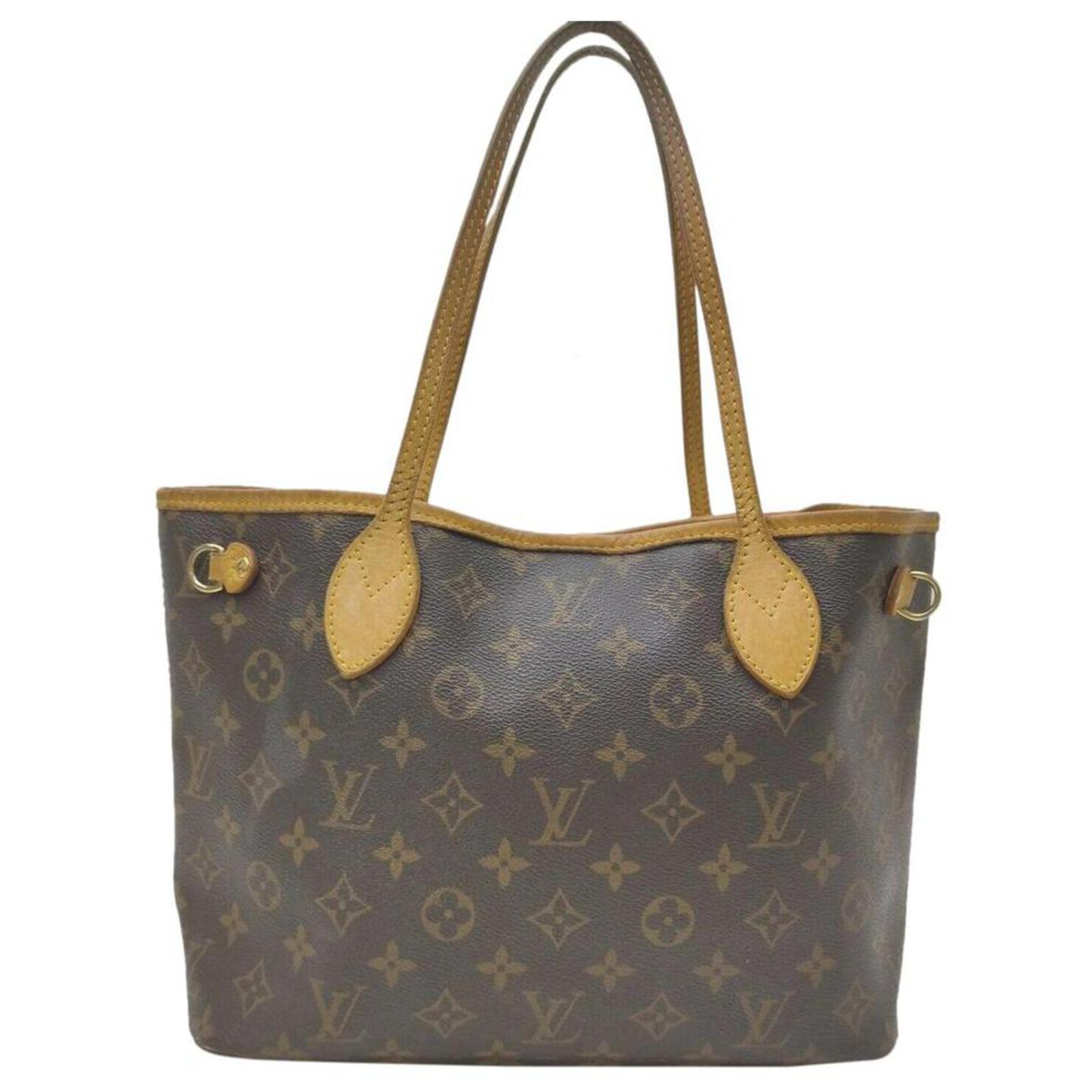 Louis Vuitton Neverfull Leather Exterior Shoulder Bags Bags