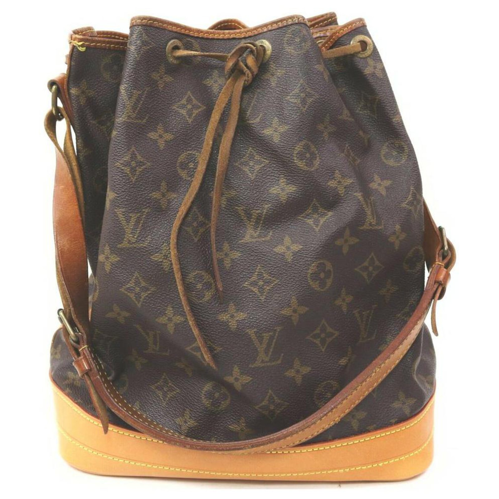 Louis Vuitton Large Monogram Noe GM Drawstring Bucket Hobo Bag Leather  ref.297667 - Joli Closet