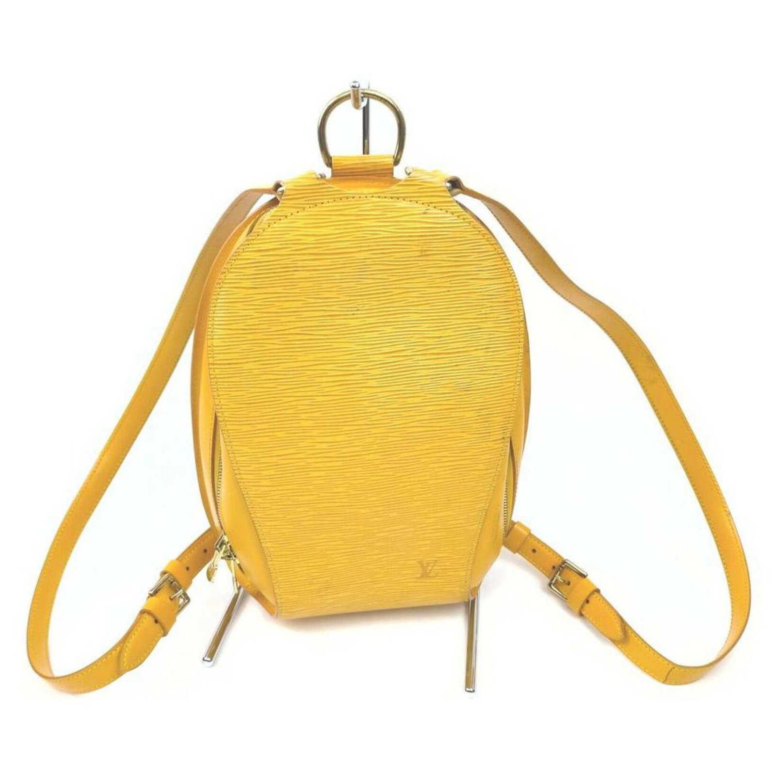 Louis Vuitton Epi Mabillon Backpack in Yellow