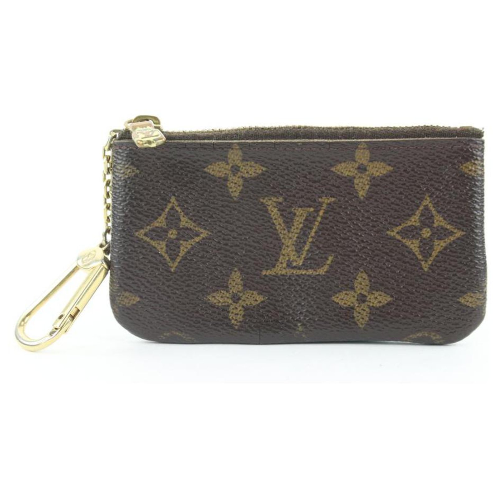 Louis Vuitton Monogram Key Pouch Pochette Cles Keychain ref.297808 - Joli  Closet