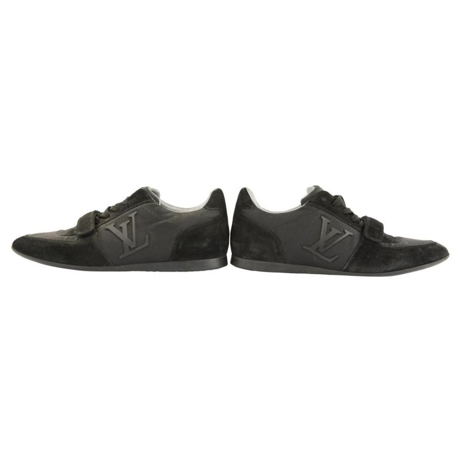 Zapatillas Para Hombre Louis Vuitton Style Trainer Negro