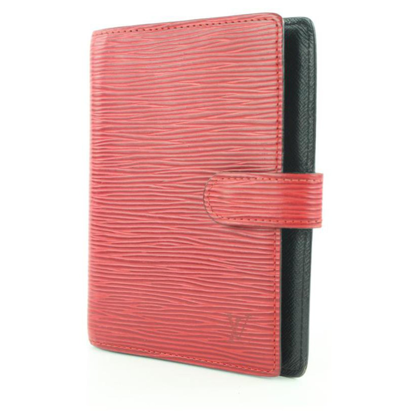 Louis Vuitton Red Epi Leather Small Ring Agenda PM Diary Cover ref.344401 -  Joli Closet