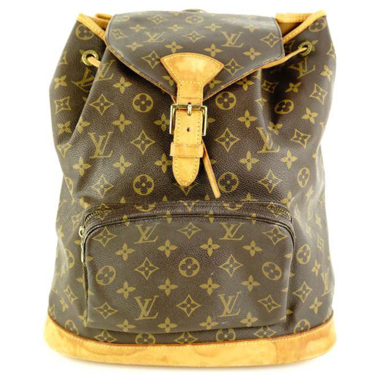 Authentic Louis Vuitton Montsouris GM Backpack Monogram