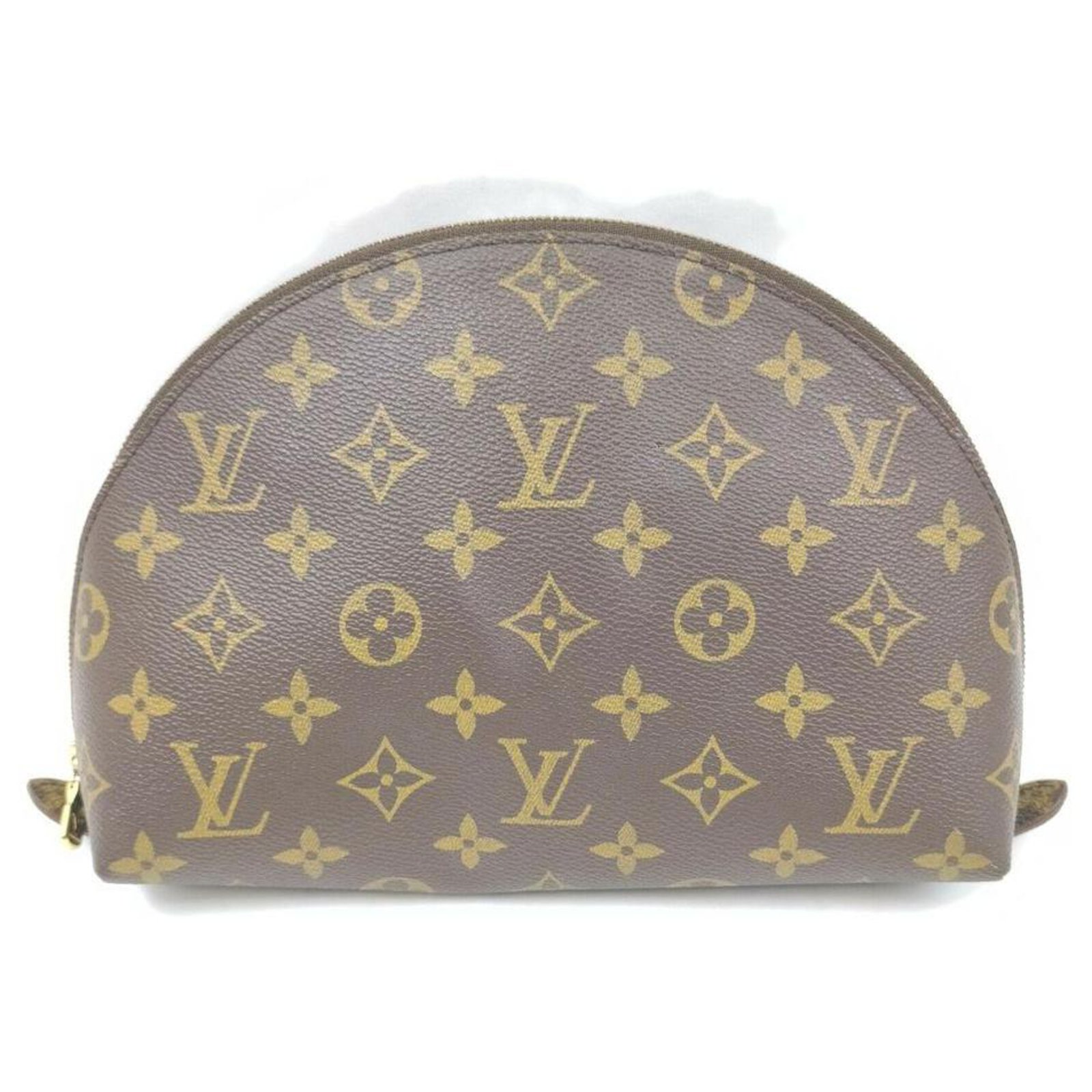 Louis Vuitton Monogram Demi Ronde Cosmetic Case - Brown Cosmetic
