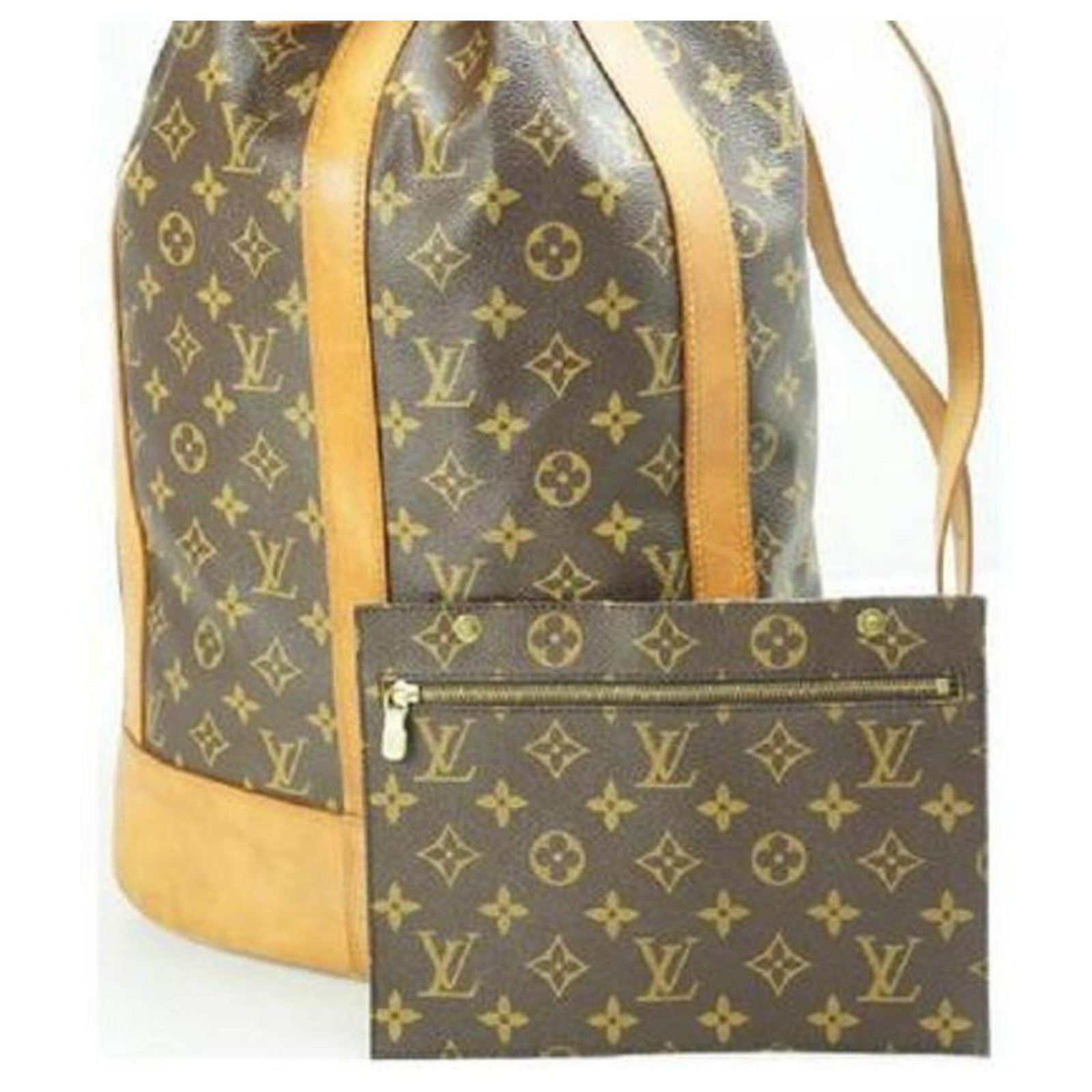 Louis Vuitton Monogram Randonnee GM w/ Pouch