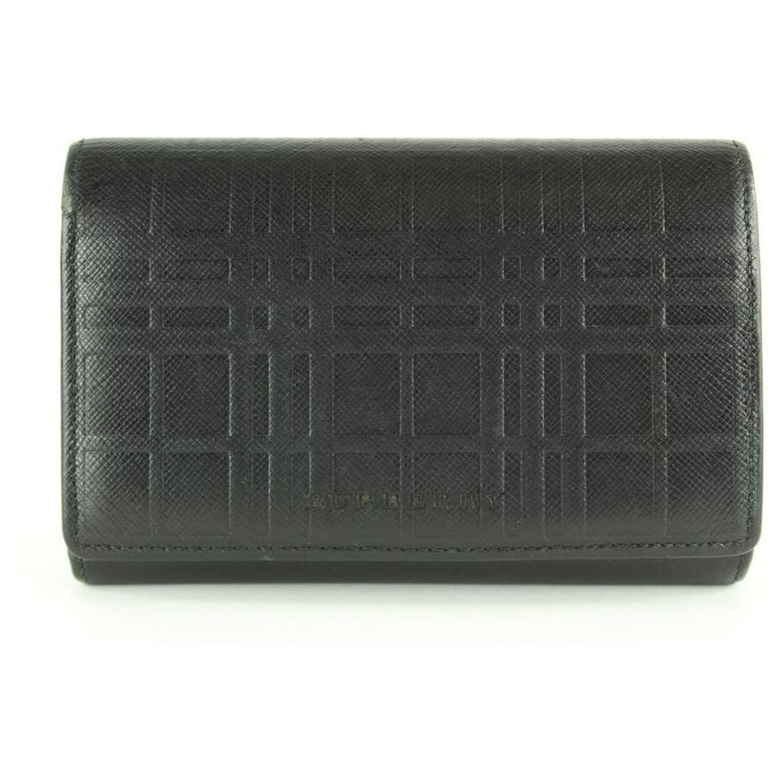 burberry tri fold wallet
