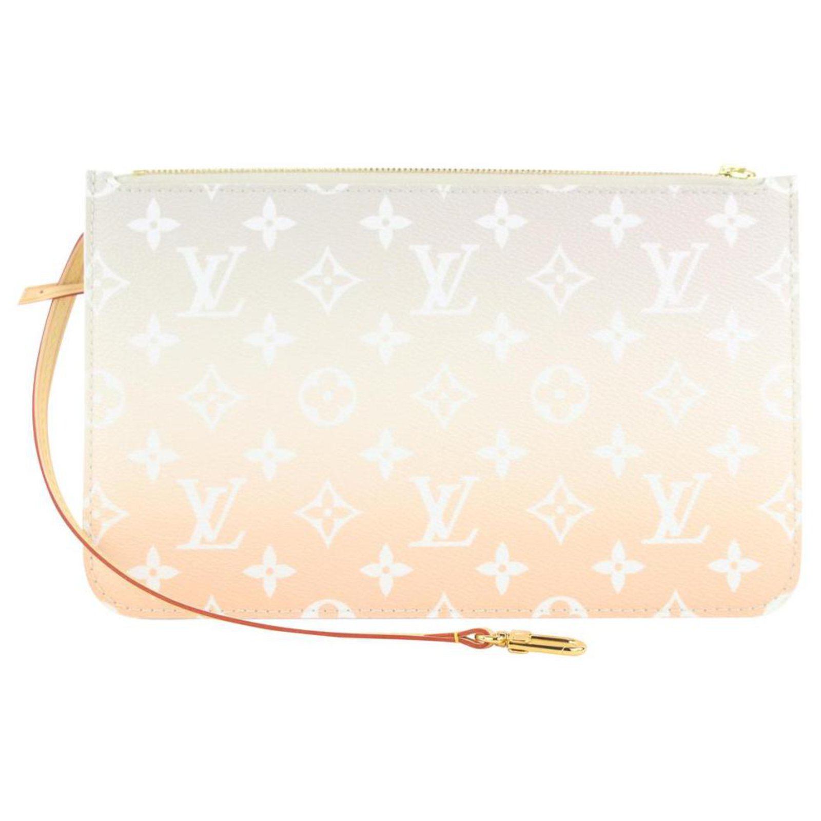 🍀LOUIS VUITTON NEVERFULL MM by The Pool Brume Peach Monogram Bag*NO POUCH*
