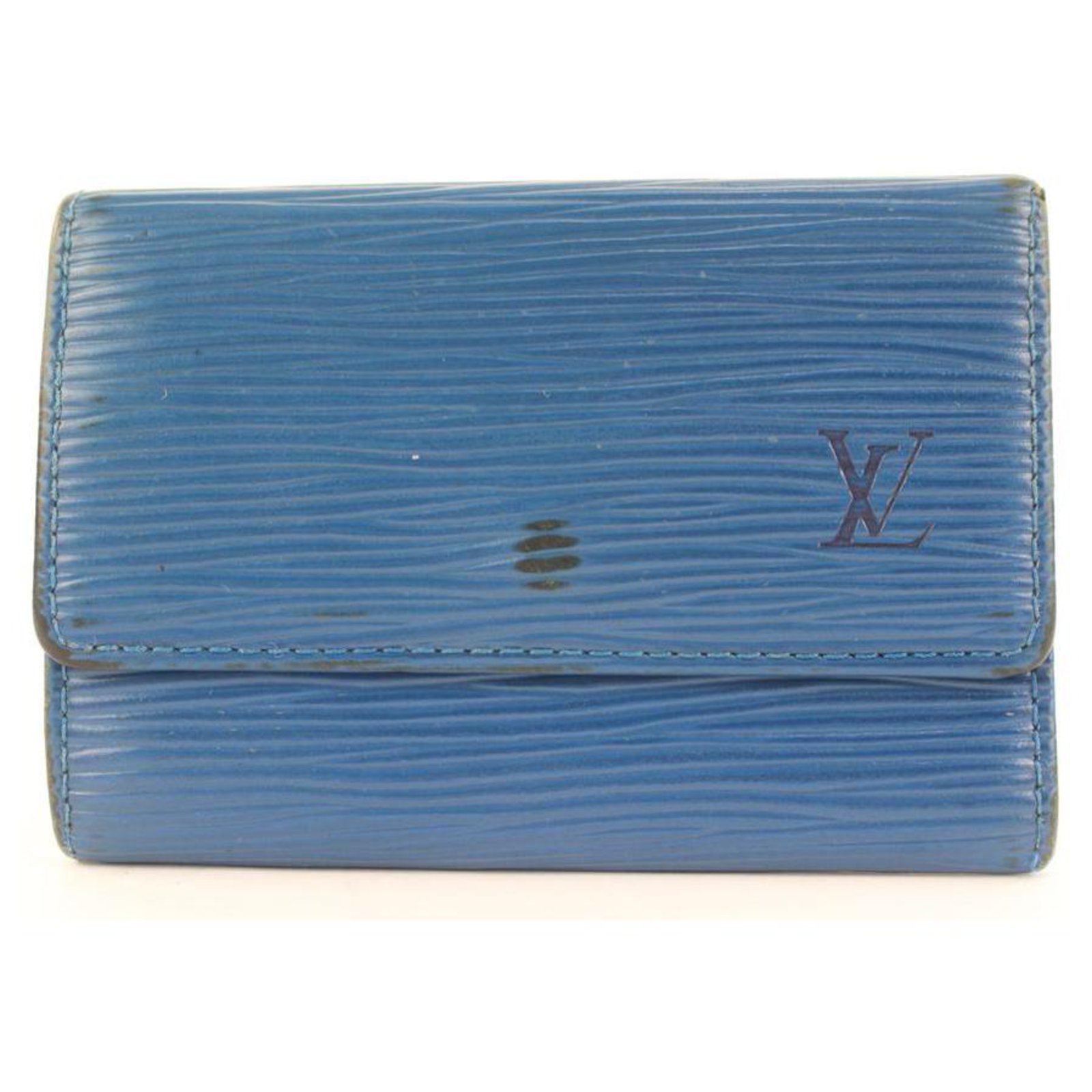 Louis Vuitton Blue Epi Leather Toledo Multicles 6 Key Holder ref.299006 -  Joli Closet