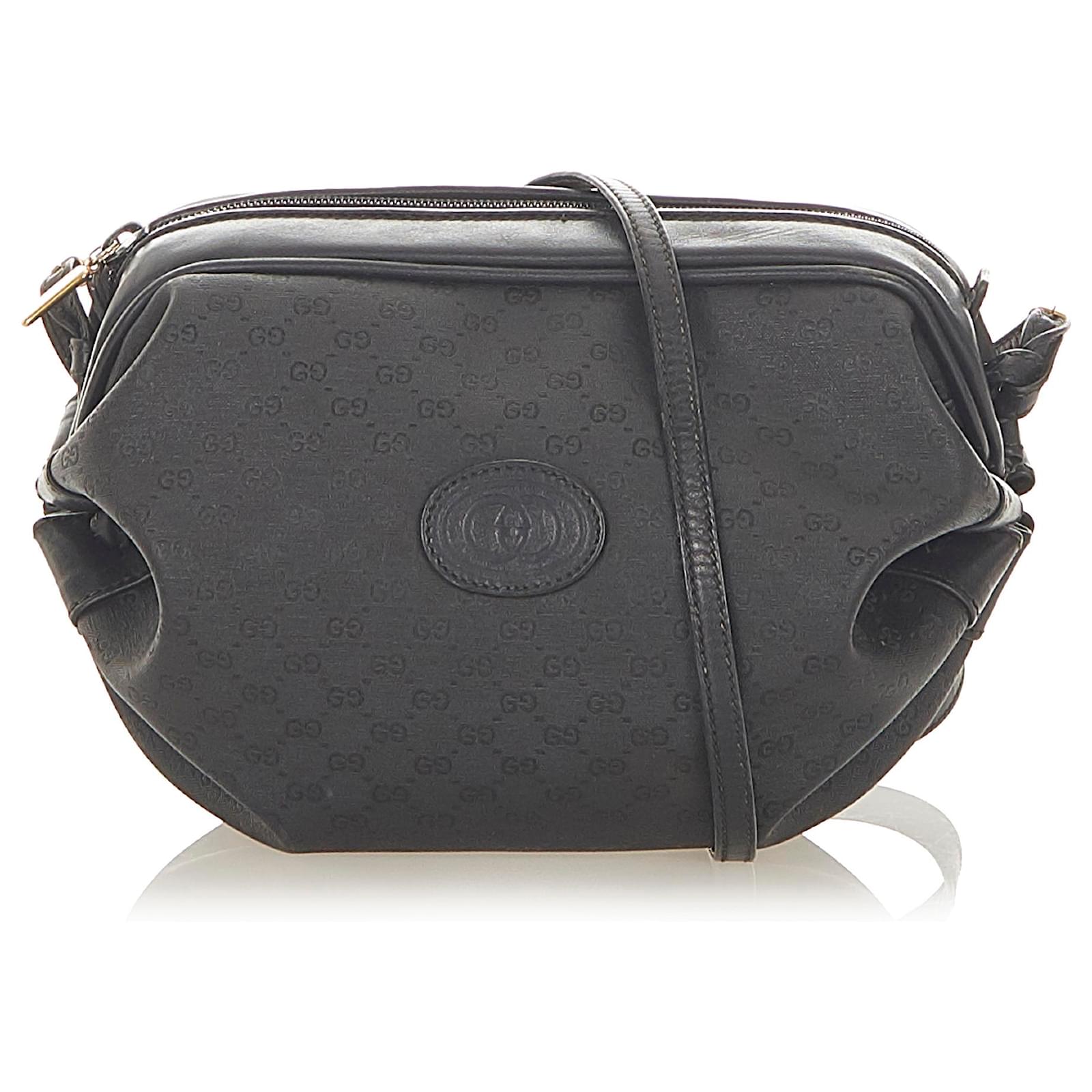 gucci cross bag black