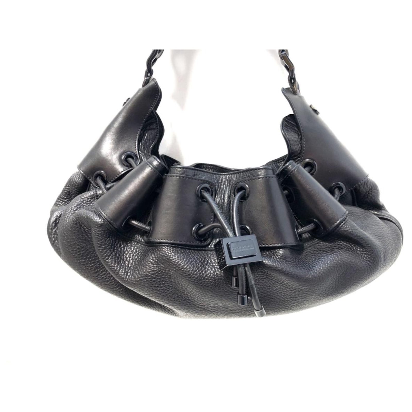 Burberry Women's Leather Shoulder Bag Black