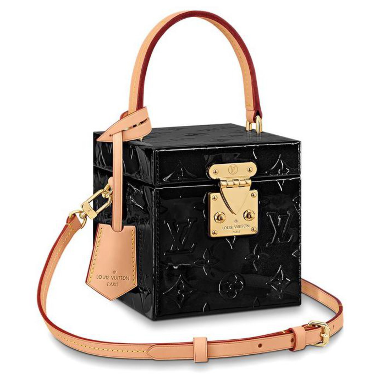 Bauletto Louis Vuitton Epi Cannes nero Pelle ref.165943 - Joli Closet
