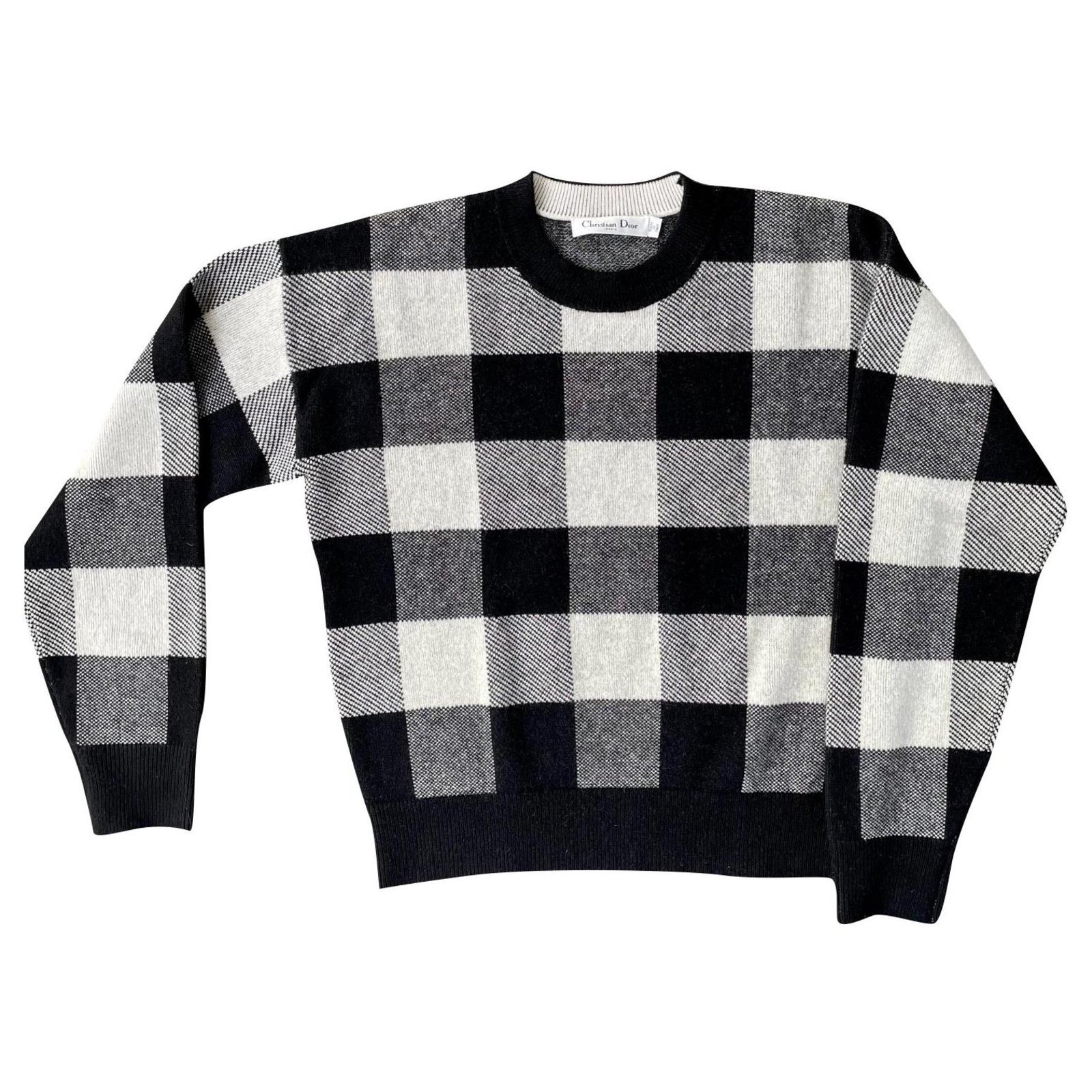 J’Adior pullover 8 Black Cashmere ref.300778 - Joli Closet