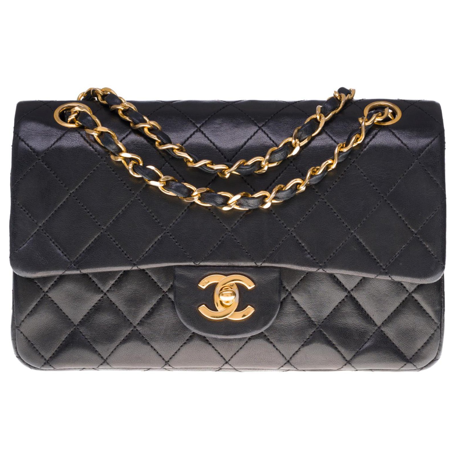 The highly sought after Chanel Timeless bag 23cm with lined flap in ...