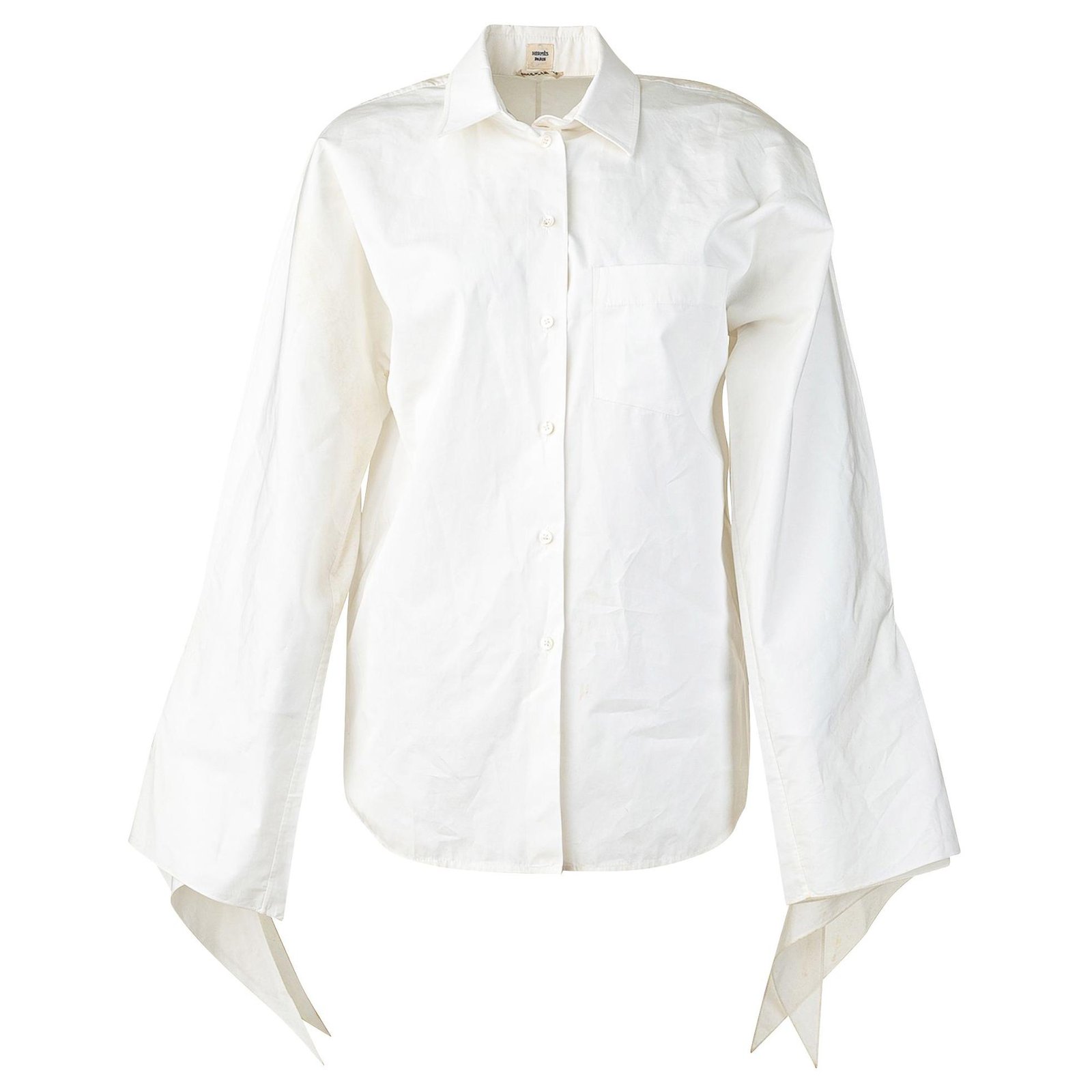 Hermès White shirt Cotton ref.301056 - Joli Closet